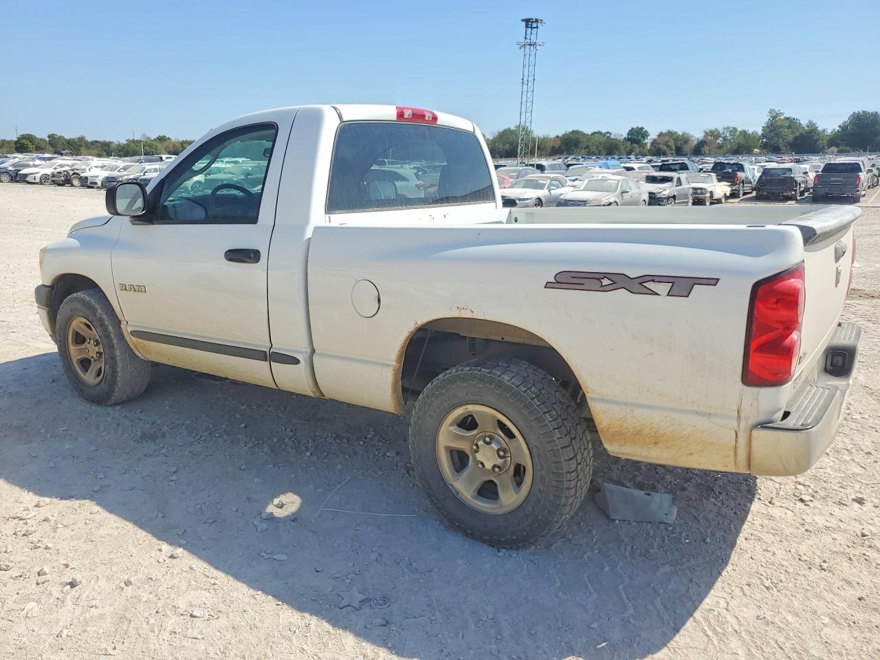 2008 Dodge Ram 1500 Slt White vin: 1D7HA16NX8J147253