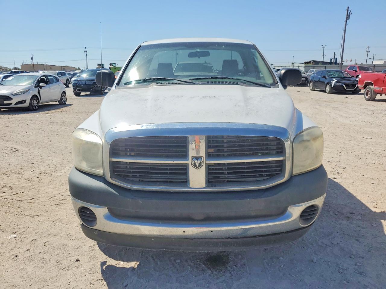 2008 Dodge Ram 1500 Slt White vin: 1D7HA16NX8J147253