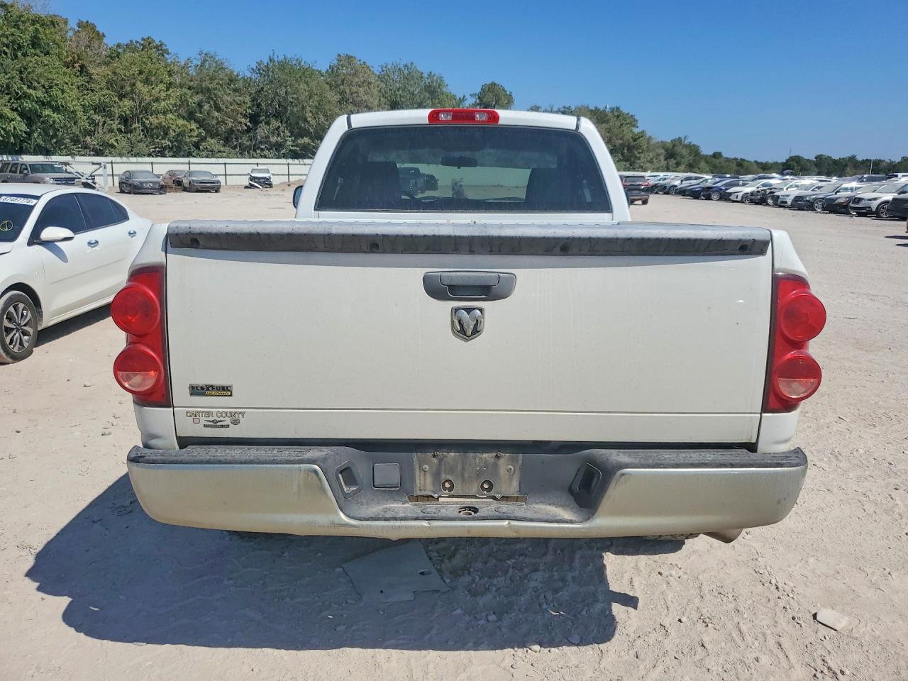 2008 Dodge Ram 1500 Slt White vin: 1D7HA16NX8J147253