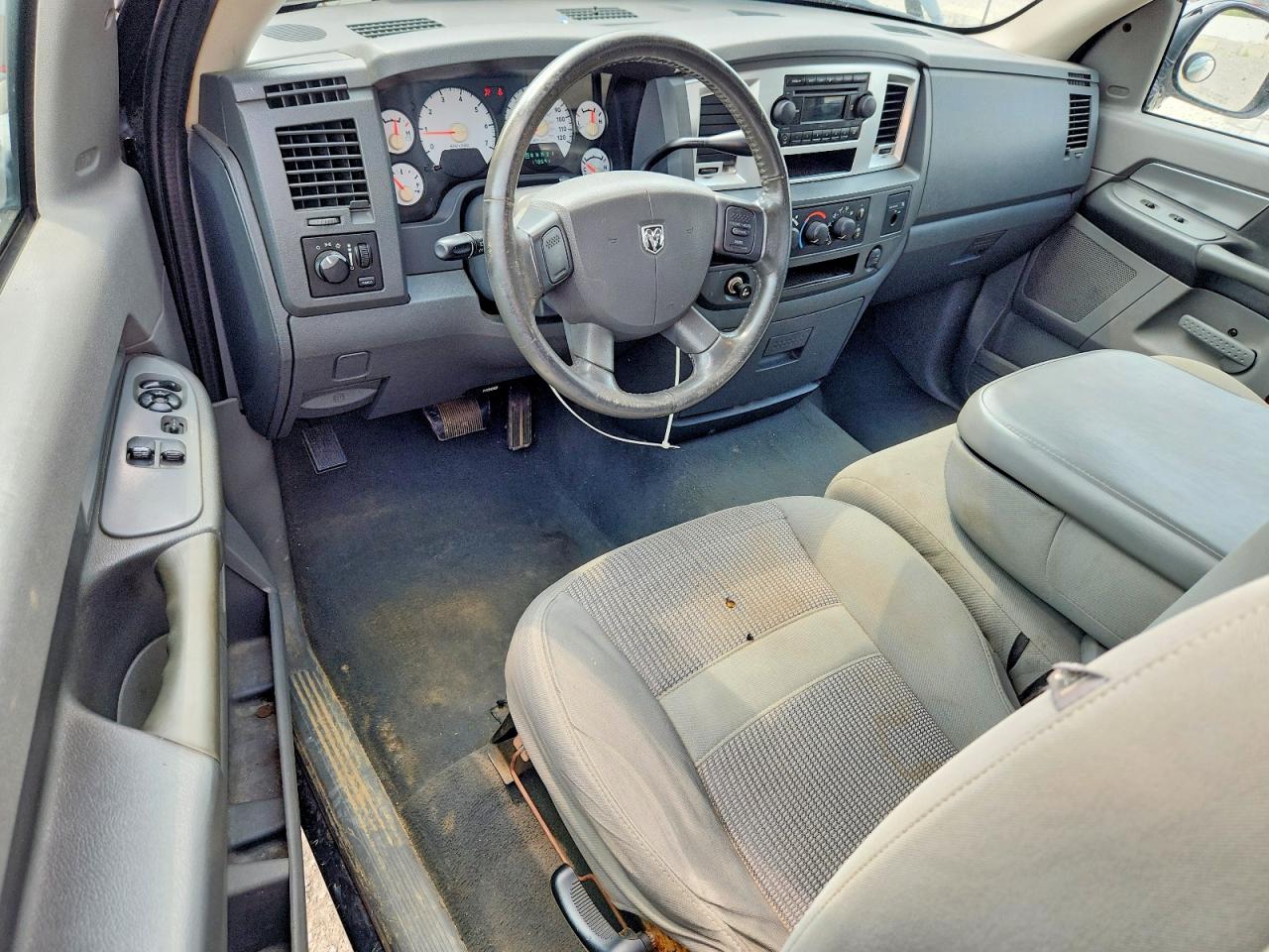 2007 Dodge Ram 1500 St Черный vin: 1D7HA16P07J560170