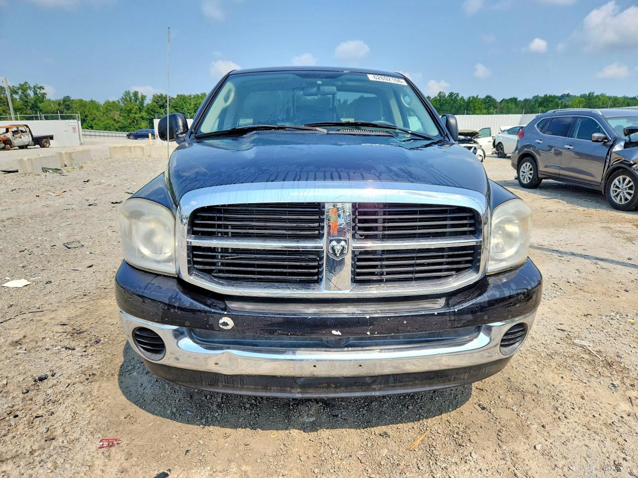 2007 Dodge Ram 1500 St Черный vin: 1D7HA16P07J560170