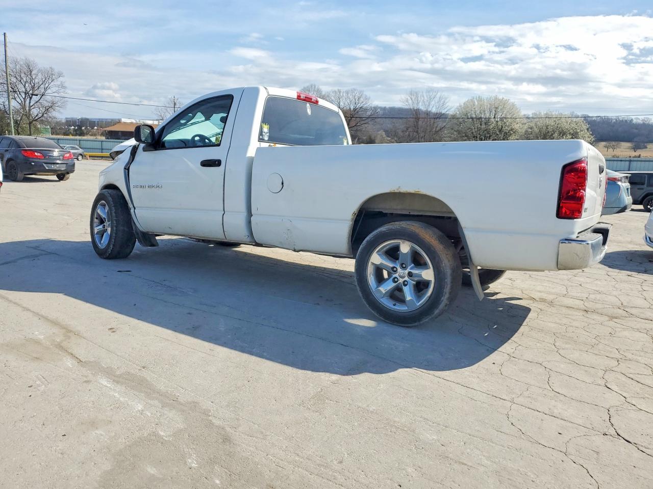 2007 Dodge Ram 1500 St Белый vin: 1D7HA16P67J629184
