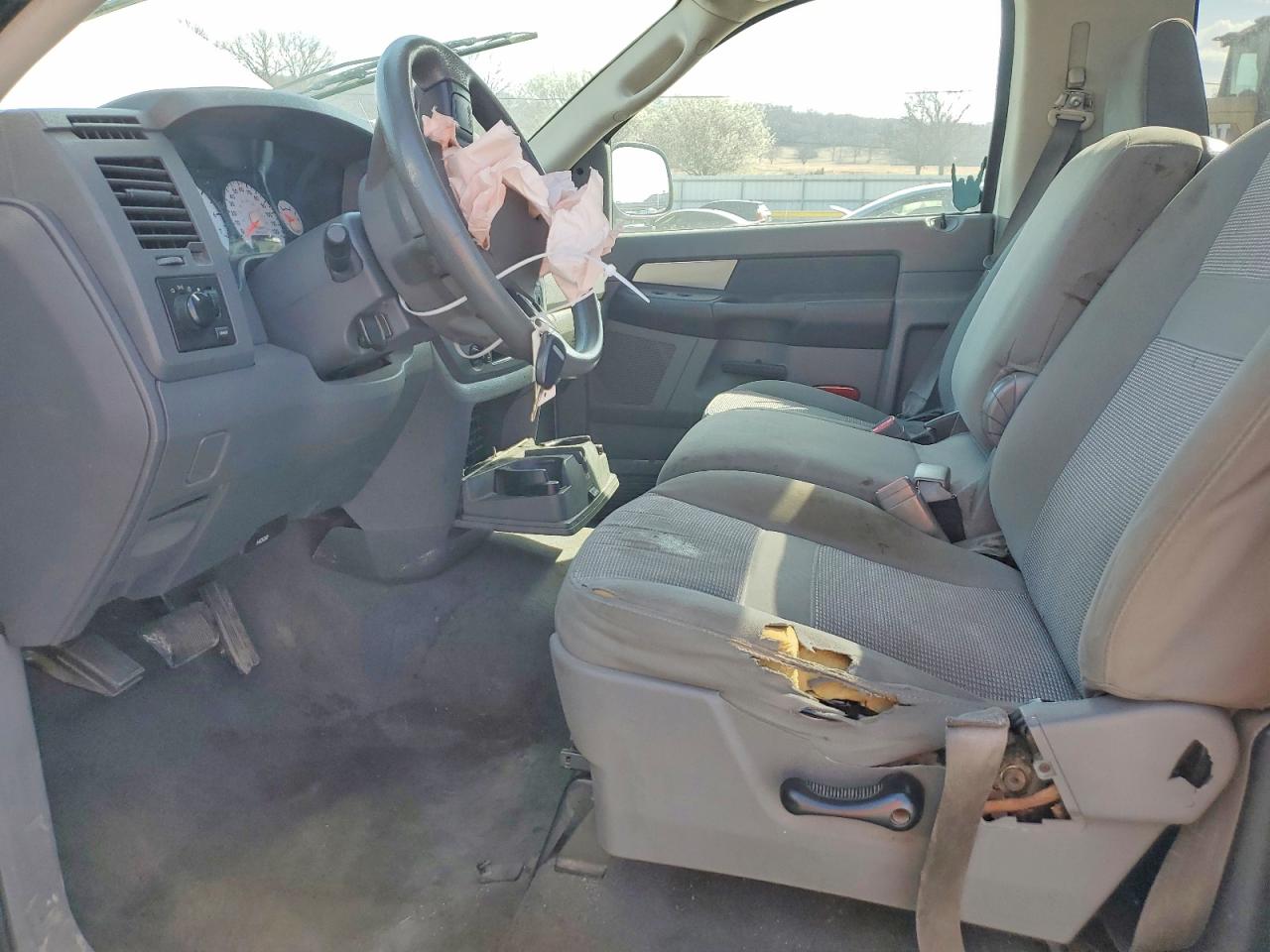 2007 Dodge Ram 1500 St Белый vin: 1D7HA16P67J629184