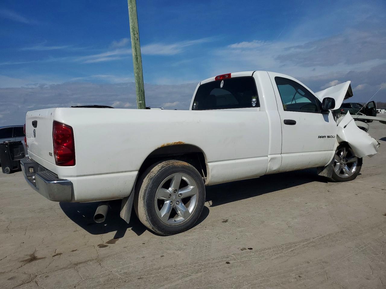 2007 Dodge Ram 1500 St Белый vin: 1D7HA16P67J629184