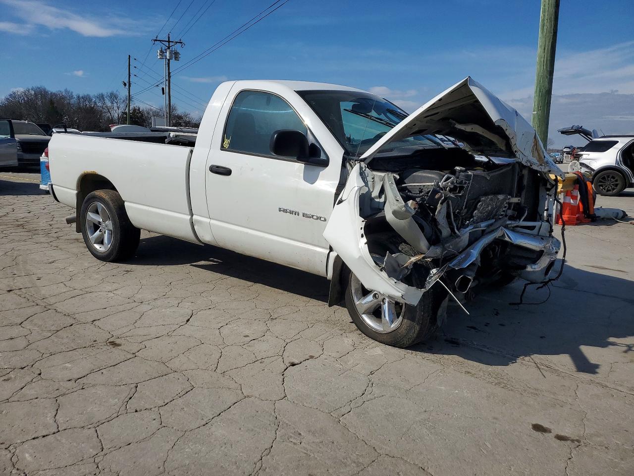 2007 Dodge Ram 1500 St Белый vin: 1D7HA16P67J629184