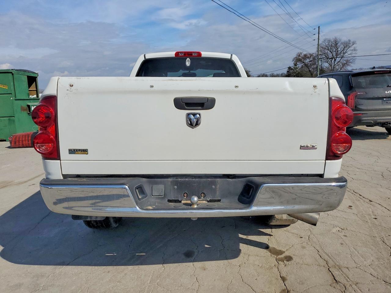2007 Dodge Ram 1500 St Белый vin: 1D7HA16P67J629184
