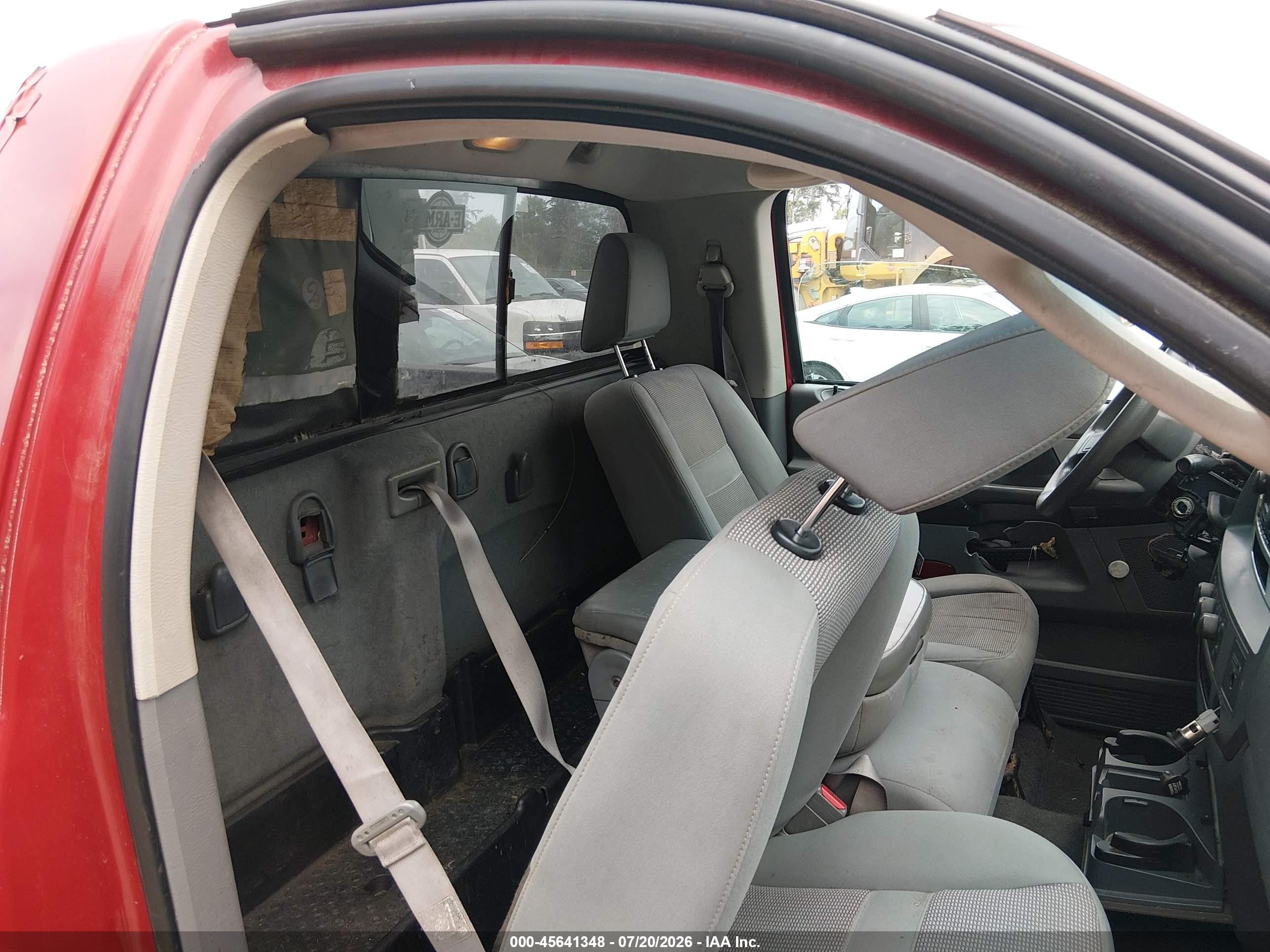 2007 Dodge Ram 1500 Slt Red vin: 1D7HA16P77J599404