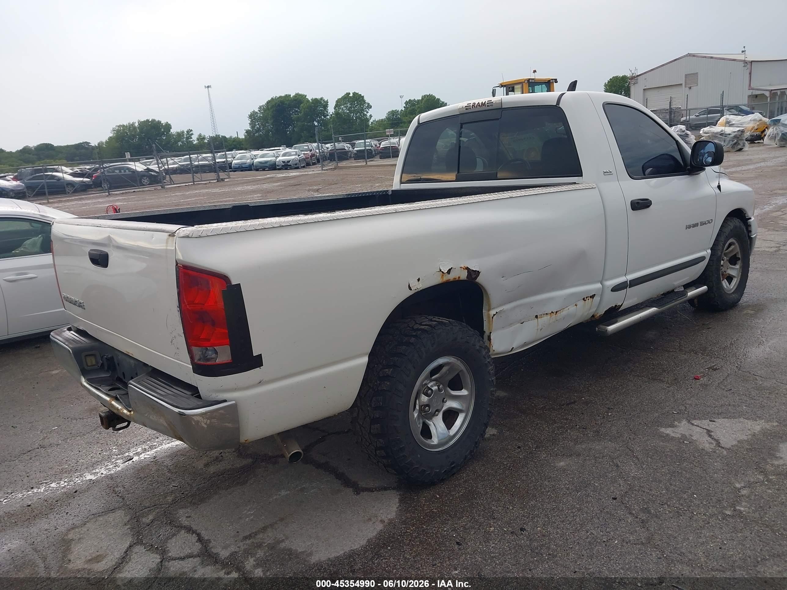 2002 Dodge Ram 1500 St Белый vin: 1D7HA16Z12J247395