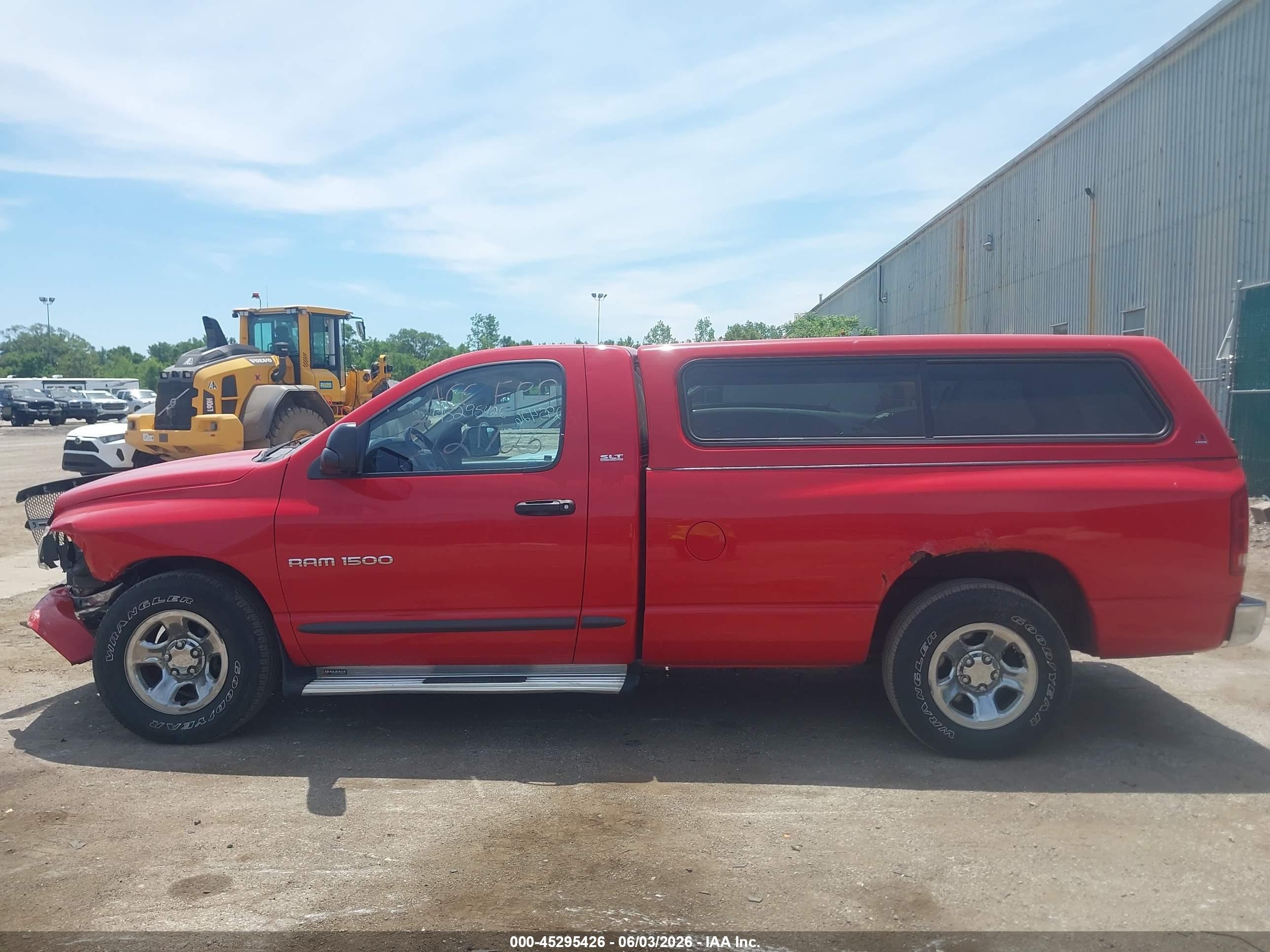 2002 Dodge Ram 1500 St Red vin: 1D7HA16Z42J133343