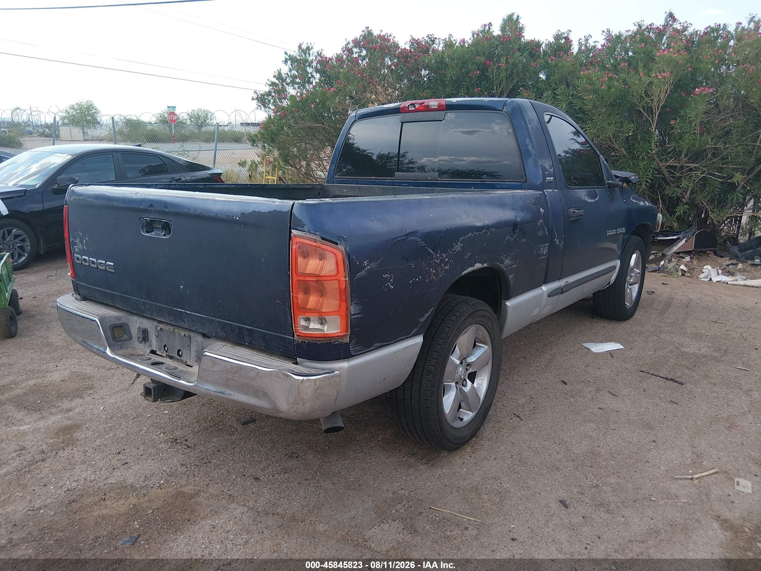 2002 Dodge Ram 1500 St Синий vin: 1D7HA16Z82J196266