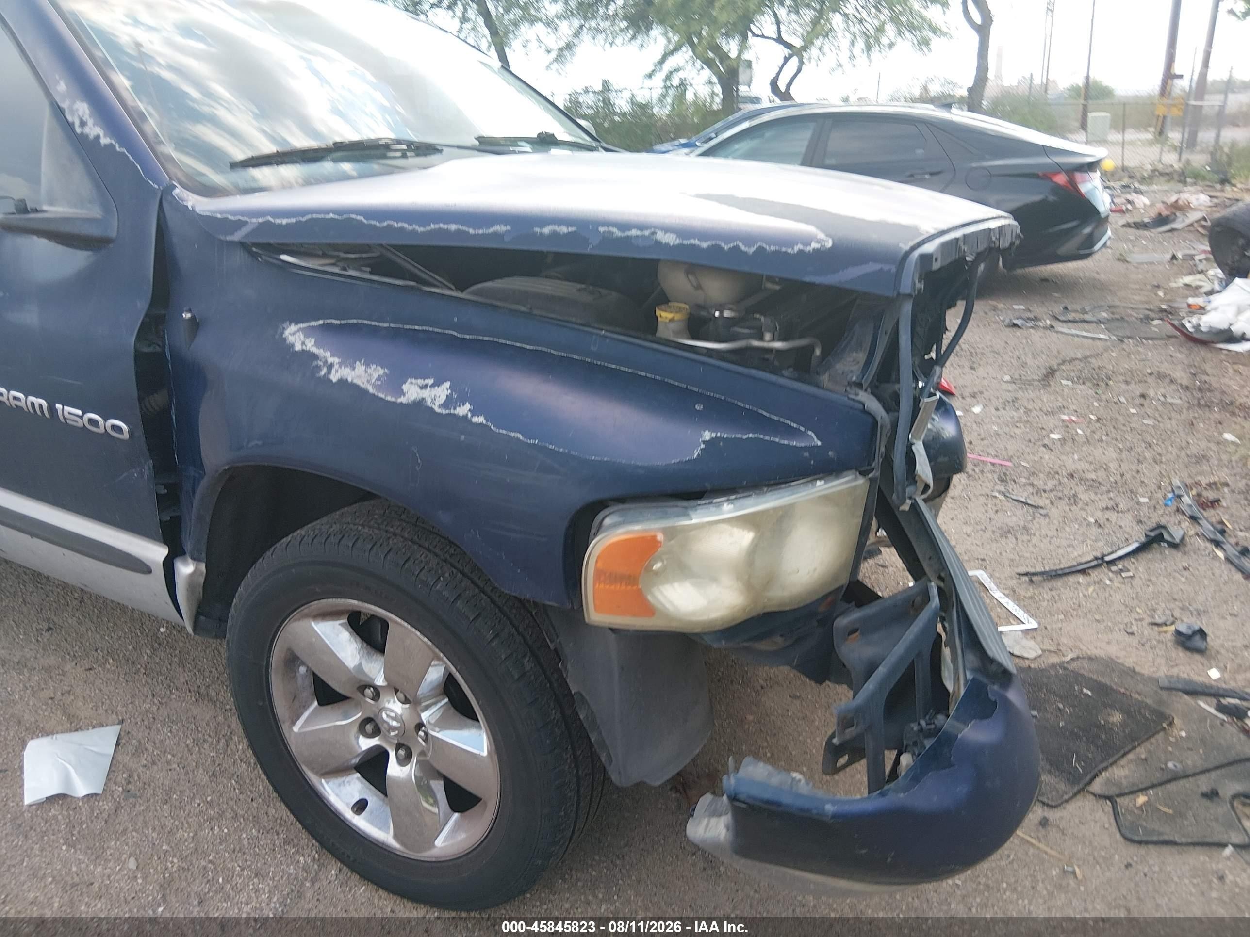2002 Dodge Ram 1500 St Синий vin: 1D7HA16Z82J196266