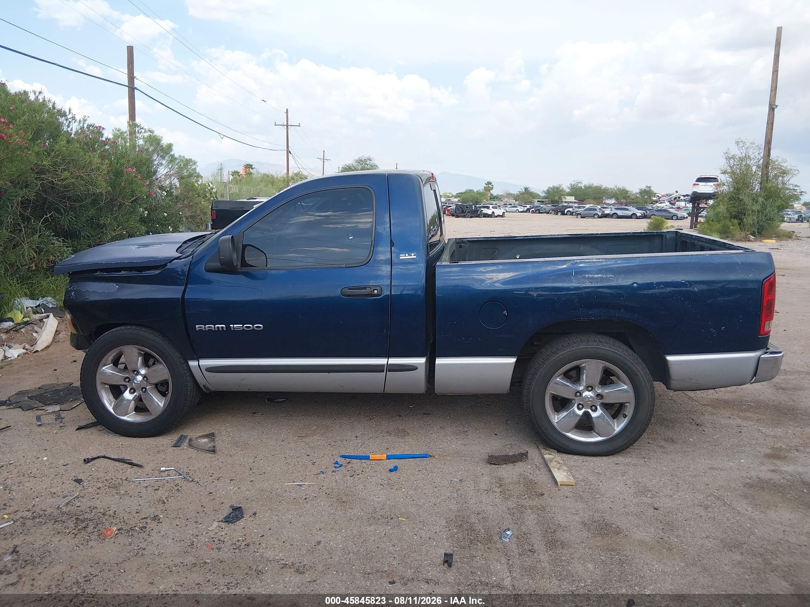 2002 Dodge Ram 1500 St Синий vin: 1D7HA16Z82J196266