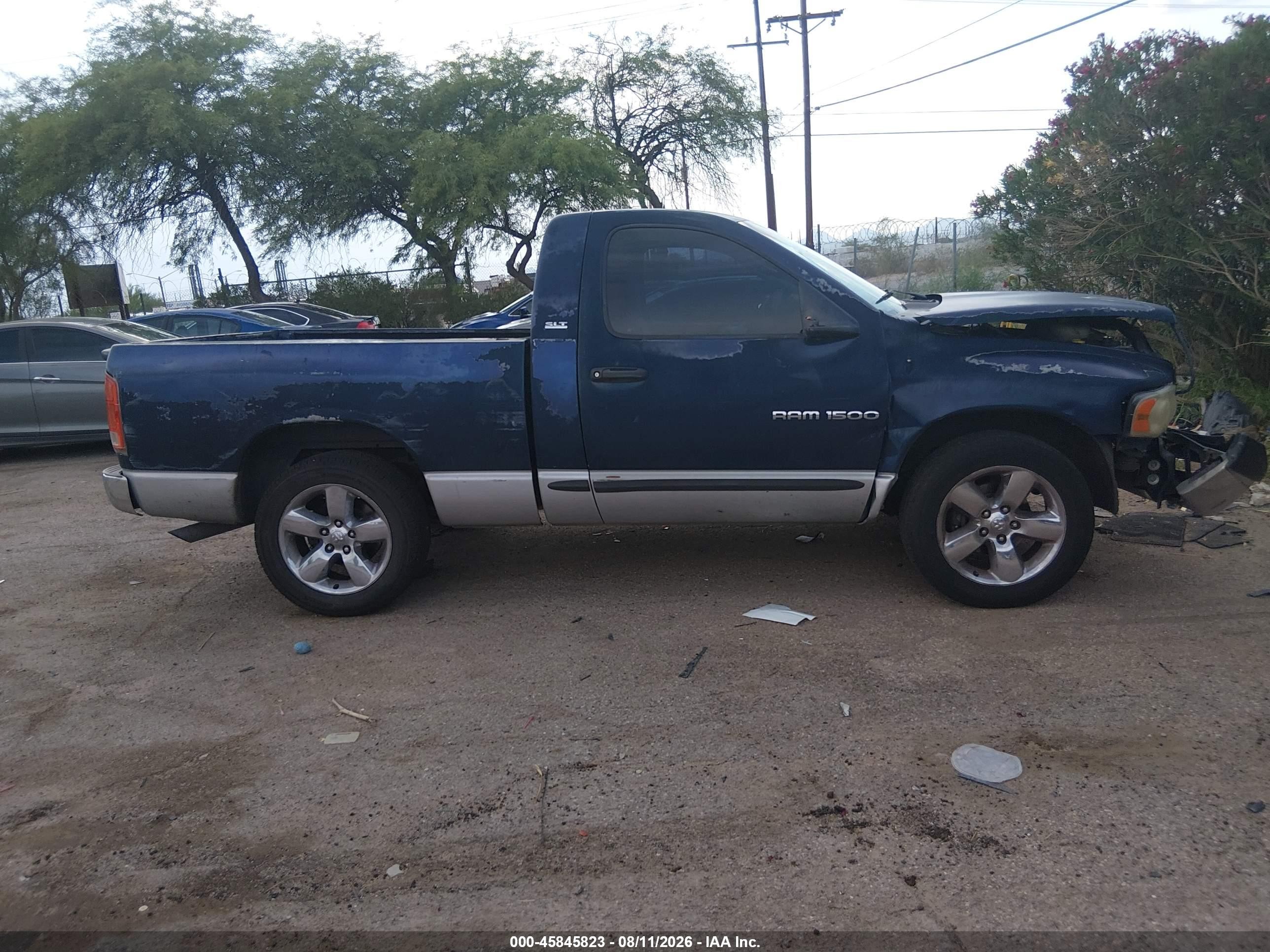 2002 Dodge Ram 1500 St Синий vin: 1D7HA16Z82J196266