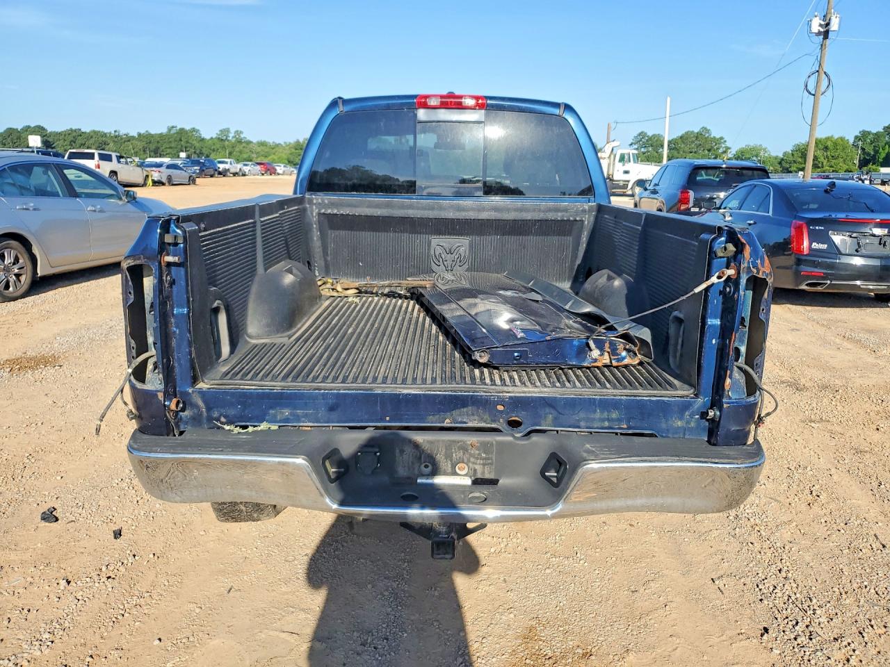 2007 Dodge Ram 1500 St Blue vin: 1D7HA18207J503212