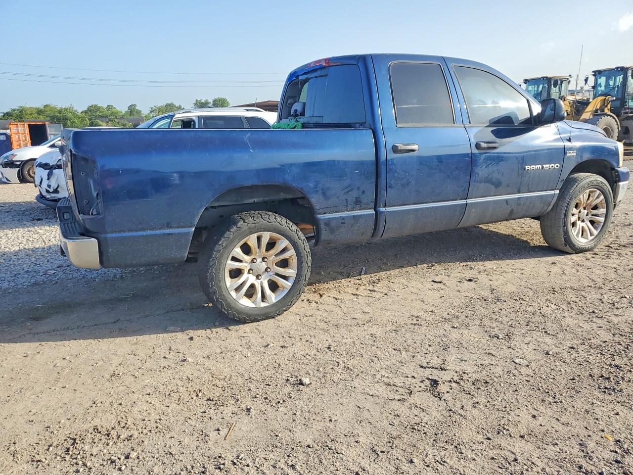 2007 Dodge Ram 1500 St Blue vin: 1D7HA18207J640165