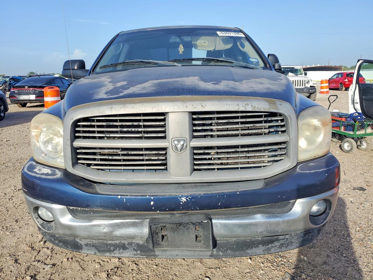 2007 Dodge Ram 1500 St Blue vin: 1D7HA18207J640165