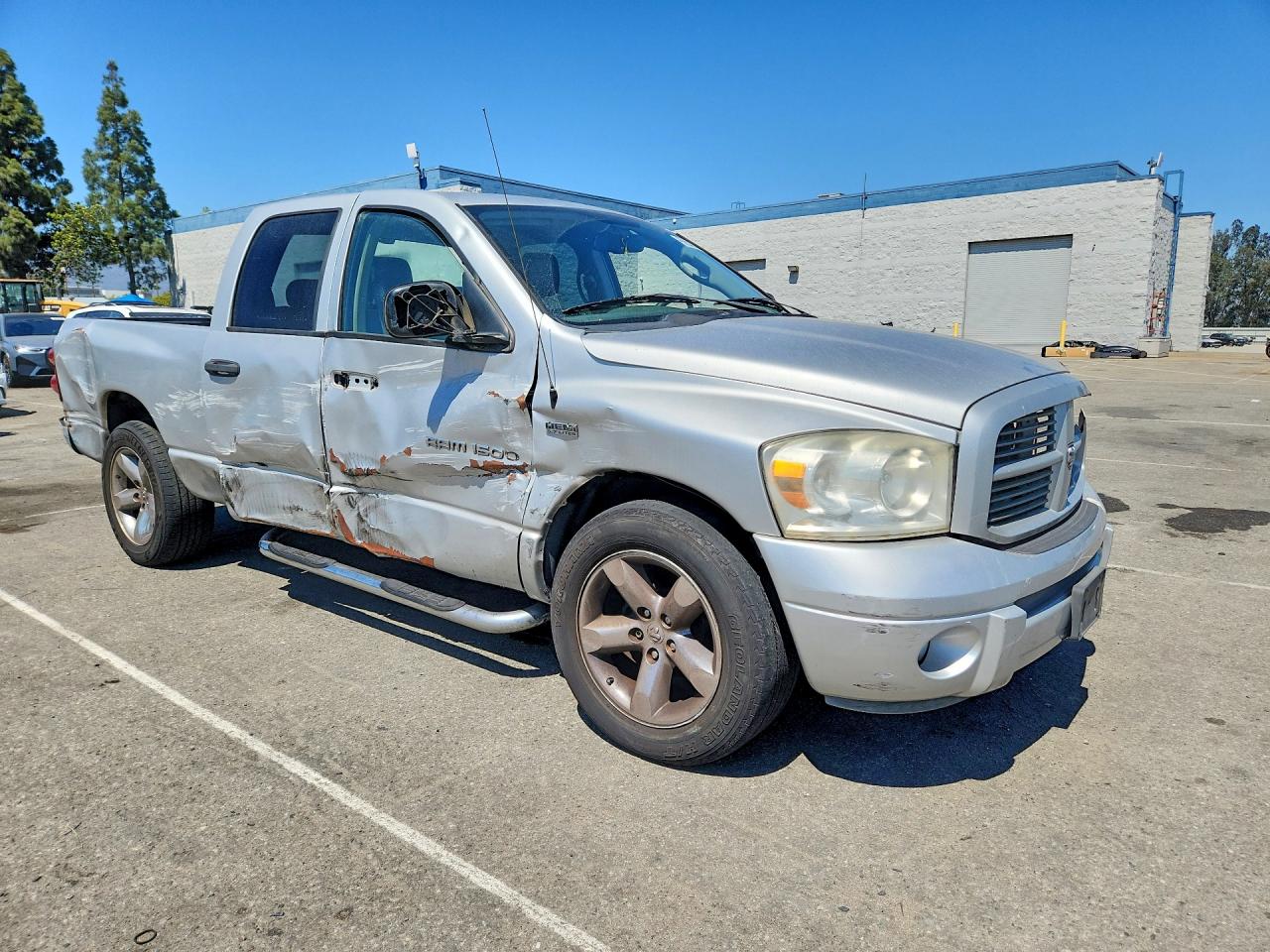 2007 Dodge Ram 1500 St/slt Silver vin: 1D7HA18207S189054