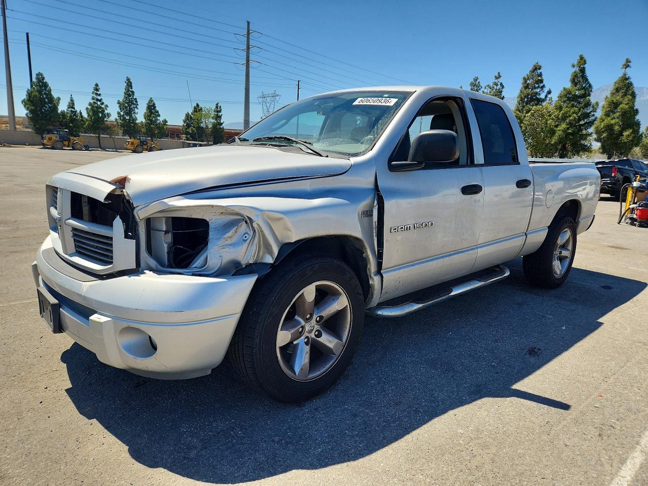 2007 Dodge Ram 1500 St/slt Silver vin: 1D7HA18207S189054