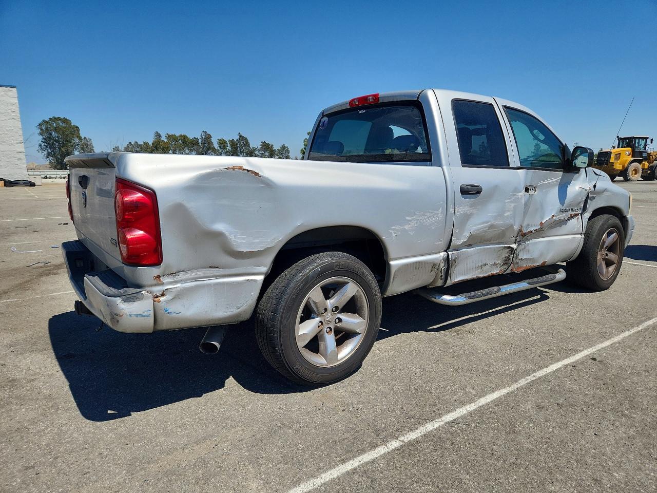 2007 Dodge Ram 1500 St/slt Silver vin: 1D7HA18207S189054