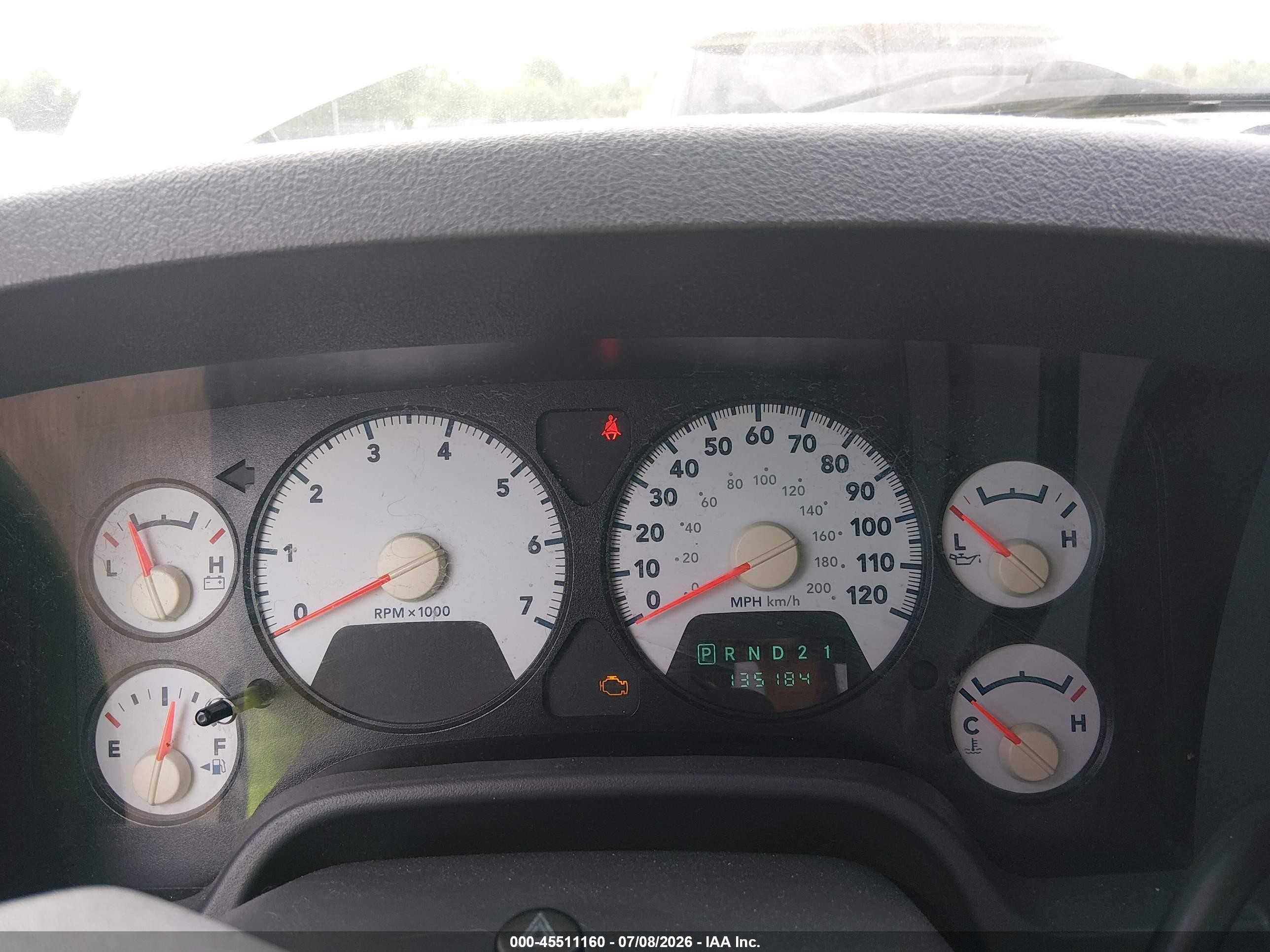 2007 Dodge Ram 1500 Slt White vin: 1D7HA18207S198207