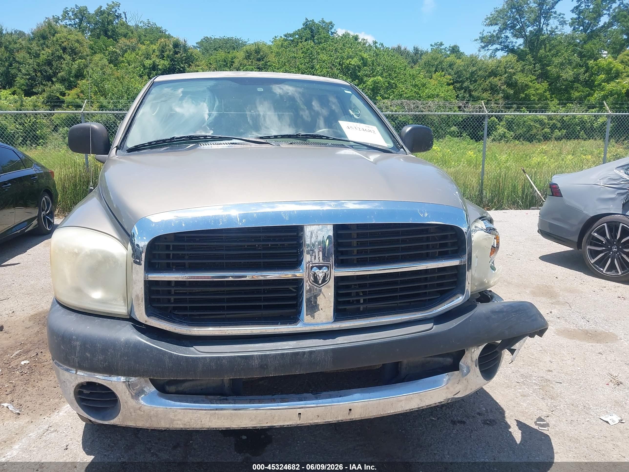 2008 Dodge Ram 1500 St/sxt Brown vin: 1D7HA18208J137026