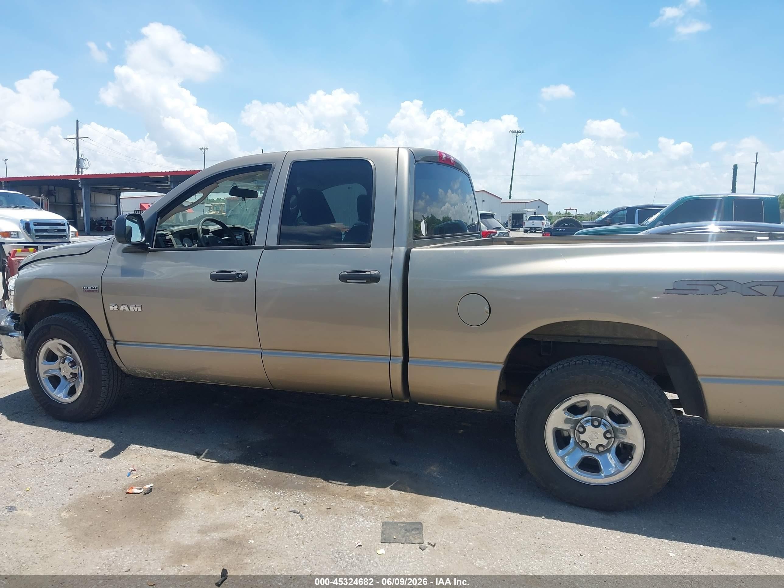 2008 Dodge Ram 1500 St/sxt Brown vin: 1D7HA18208J137026