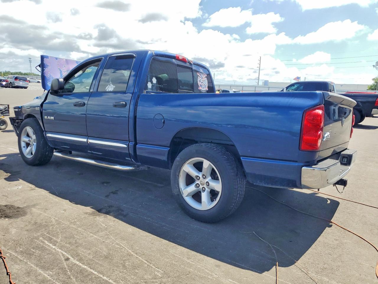 2008 Dodge Ram 1500 St Blue vin: 1D7HA18208J144008