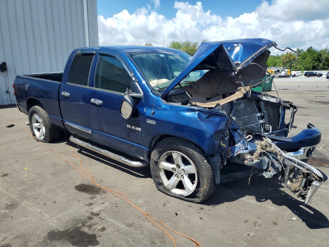 2008 Dodge Ram 1500 St Blue vin: 1D7HA18208J144008