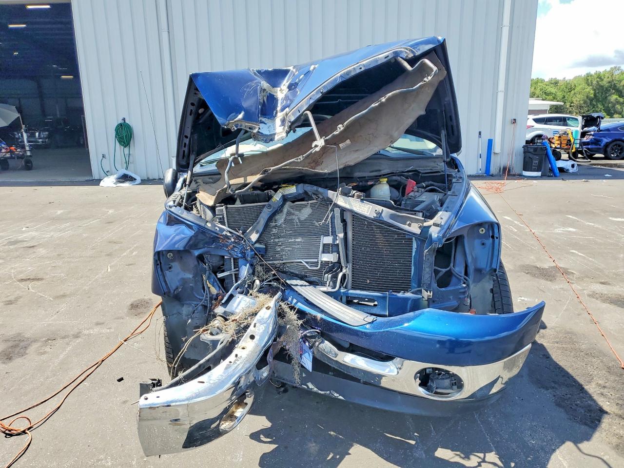2008 Dodge Ram 1500 St Blue vin: 1D7HA18208J144008