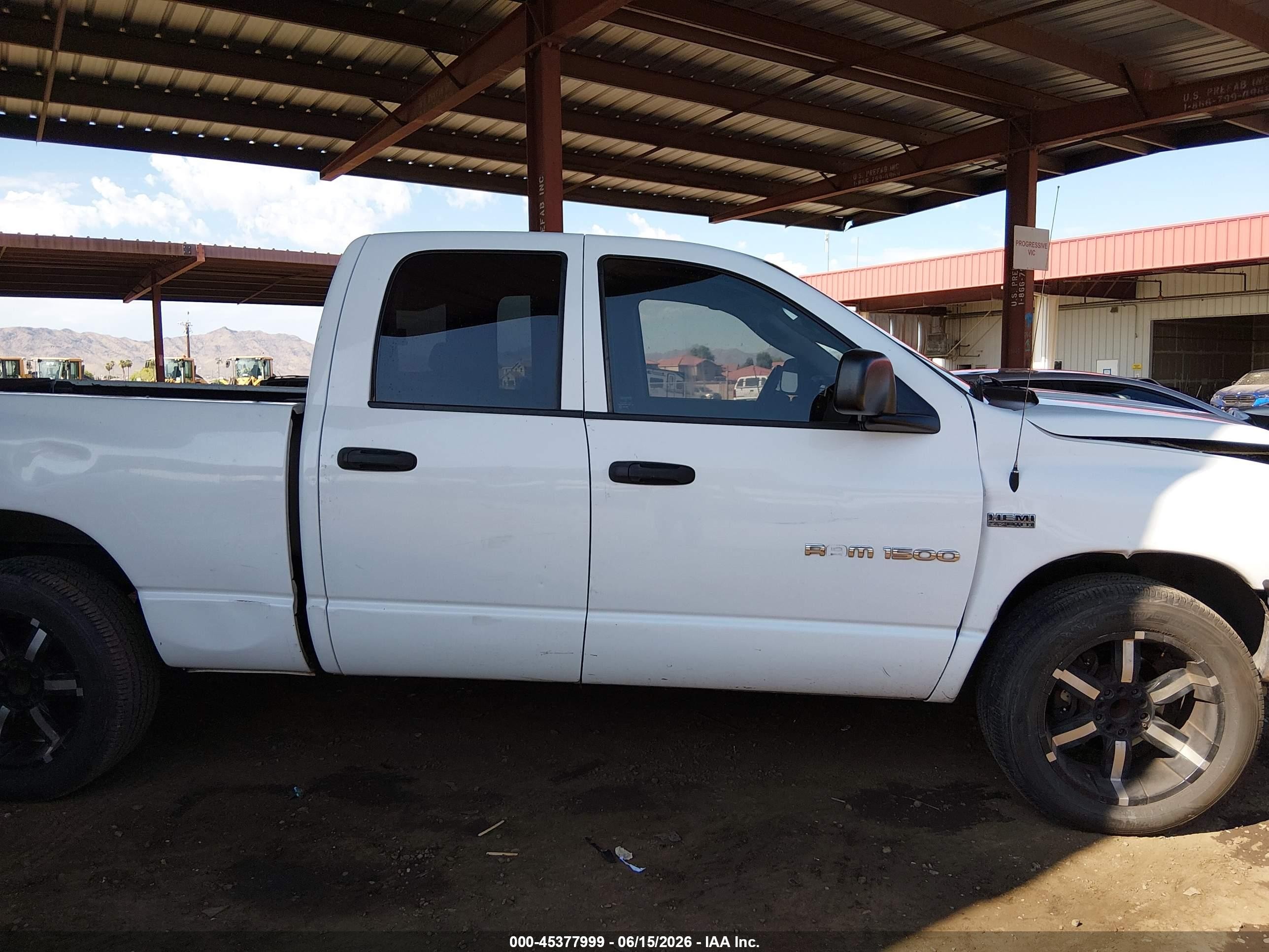 2006 Dodge Ram 1500 Slt Белый vin: 1D7HA18216J117199