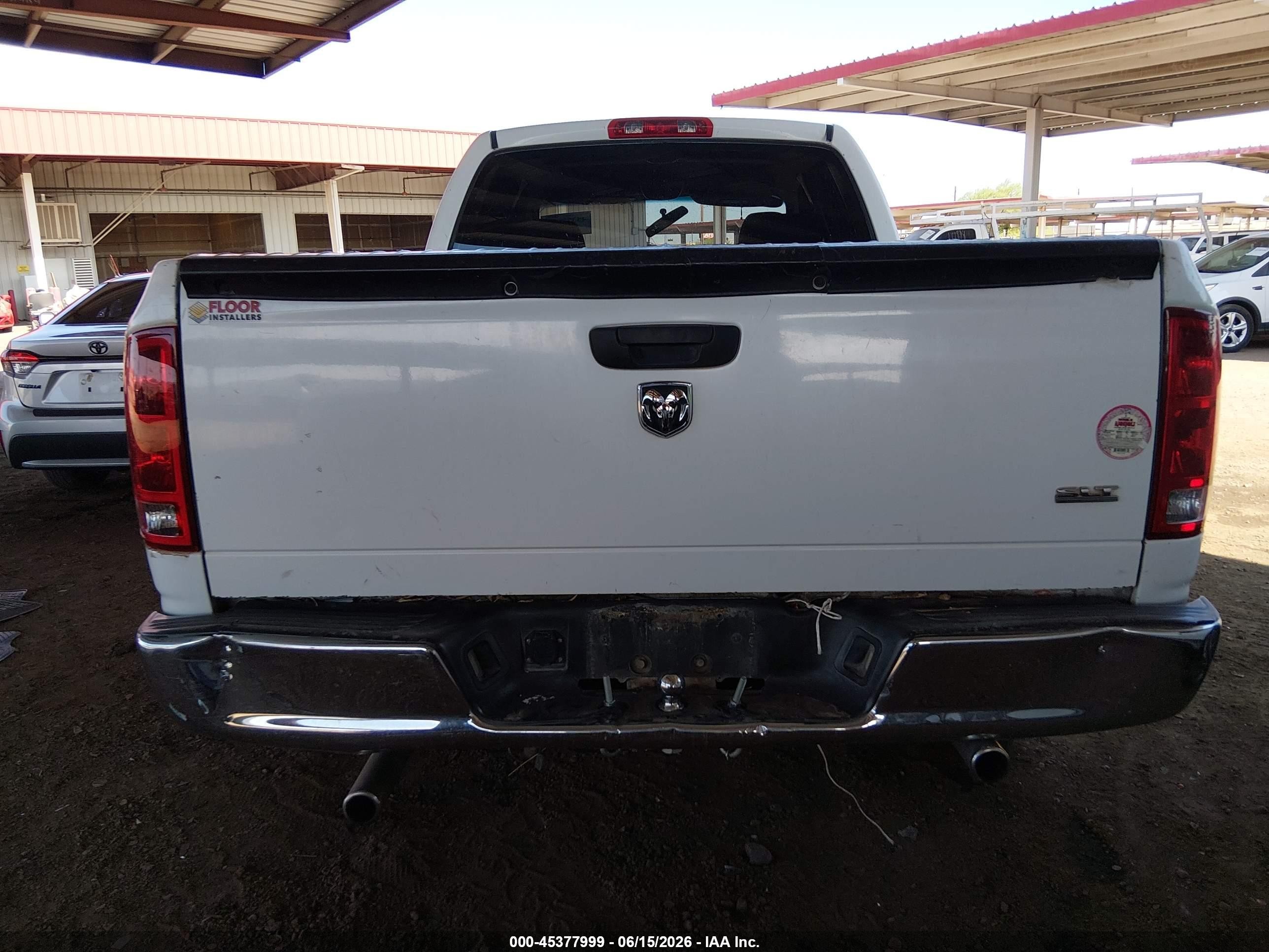 2006 Dodge Ram 1500 Slt Белый vin: 1D7HA18216J117199