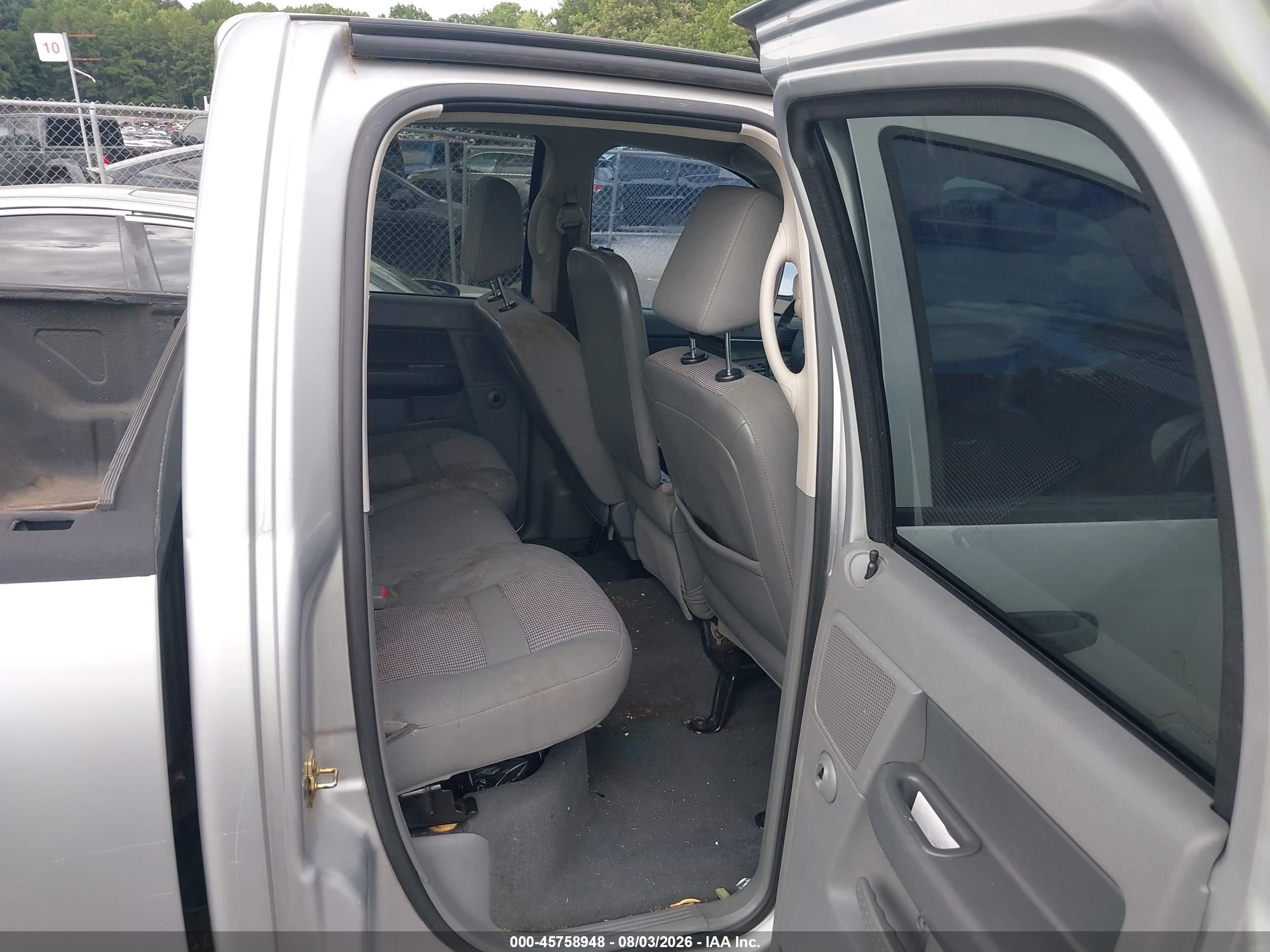 2007 Dodge Ram 1500 Slt Silver vin: 1D7HA18217J504692