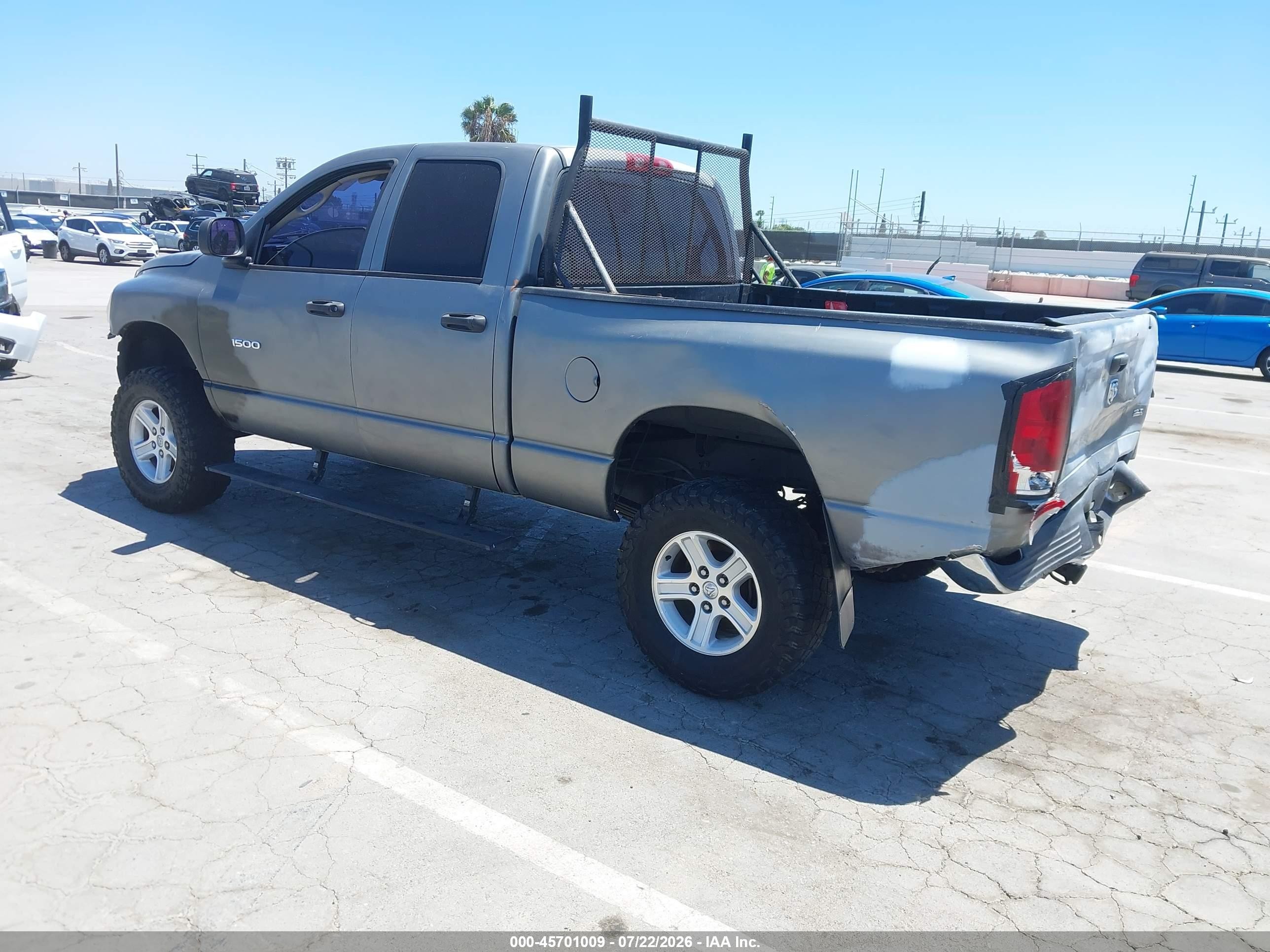 2006 Dodge Ram 1500 Slt Серый vin: 1D7HA18226J101299