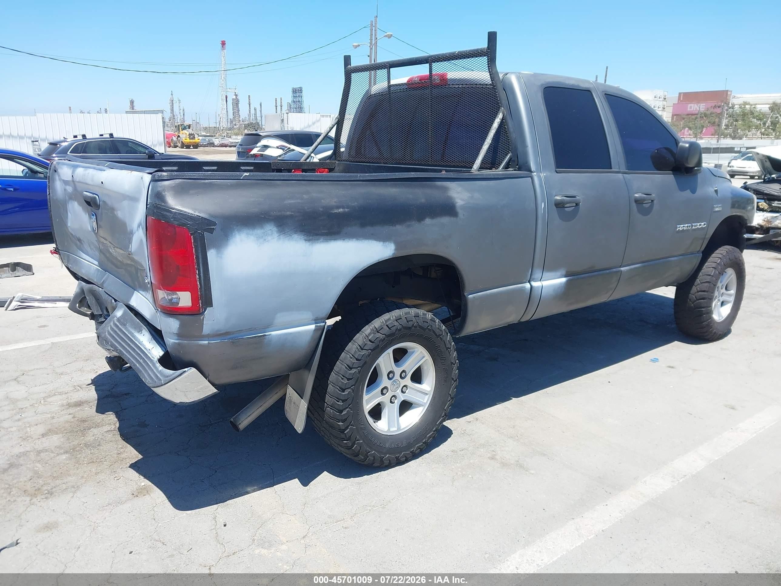 2006 Dodge Ram 1500 Slt Серый vin: 1D7HA18226J101299