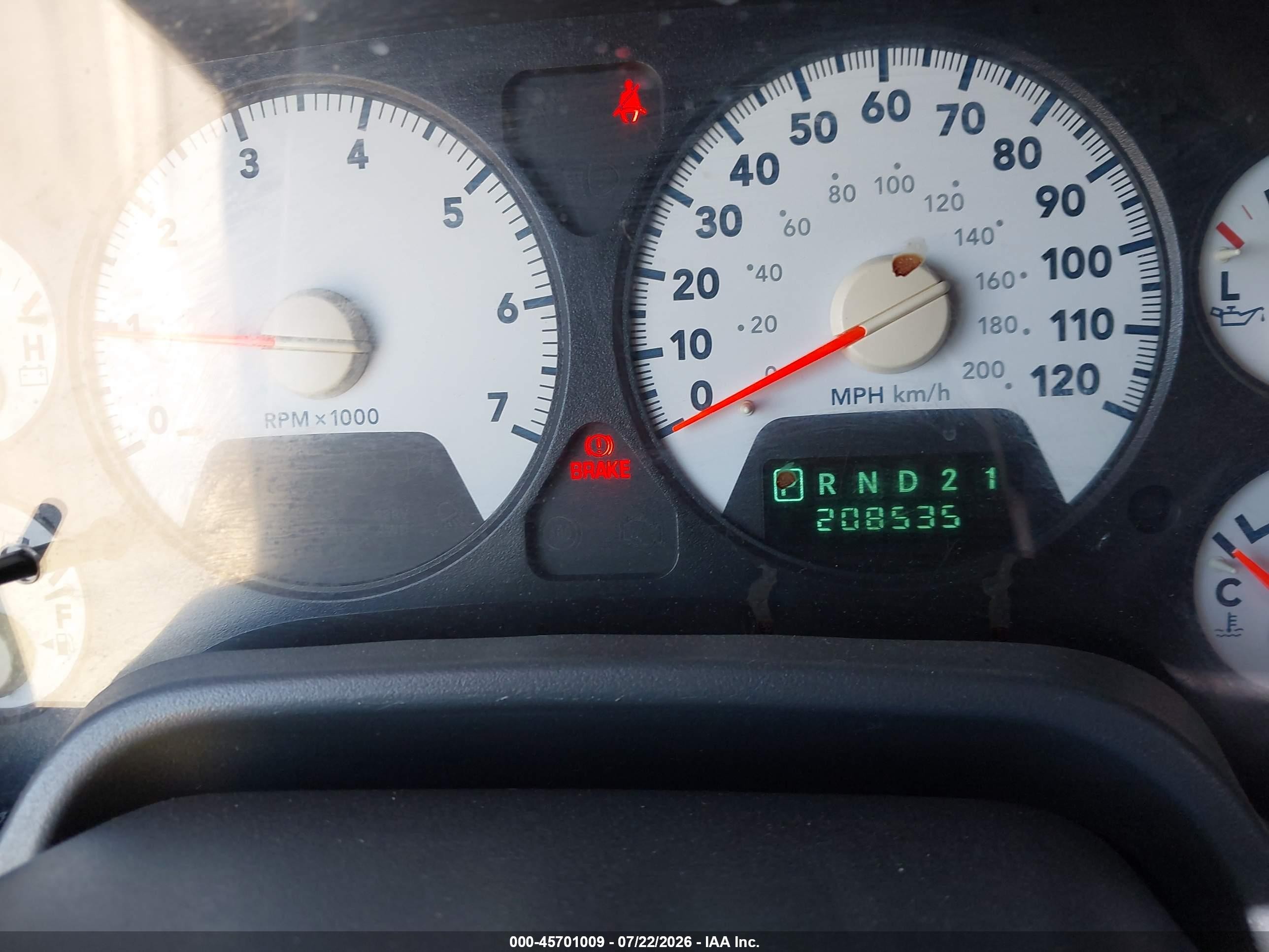 2006 Dodge Ram 1500 Slt Серый vin: 1D7HA18226J101299