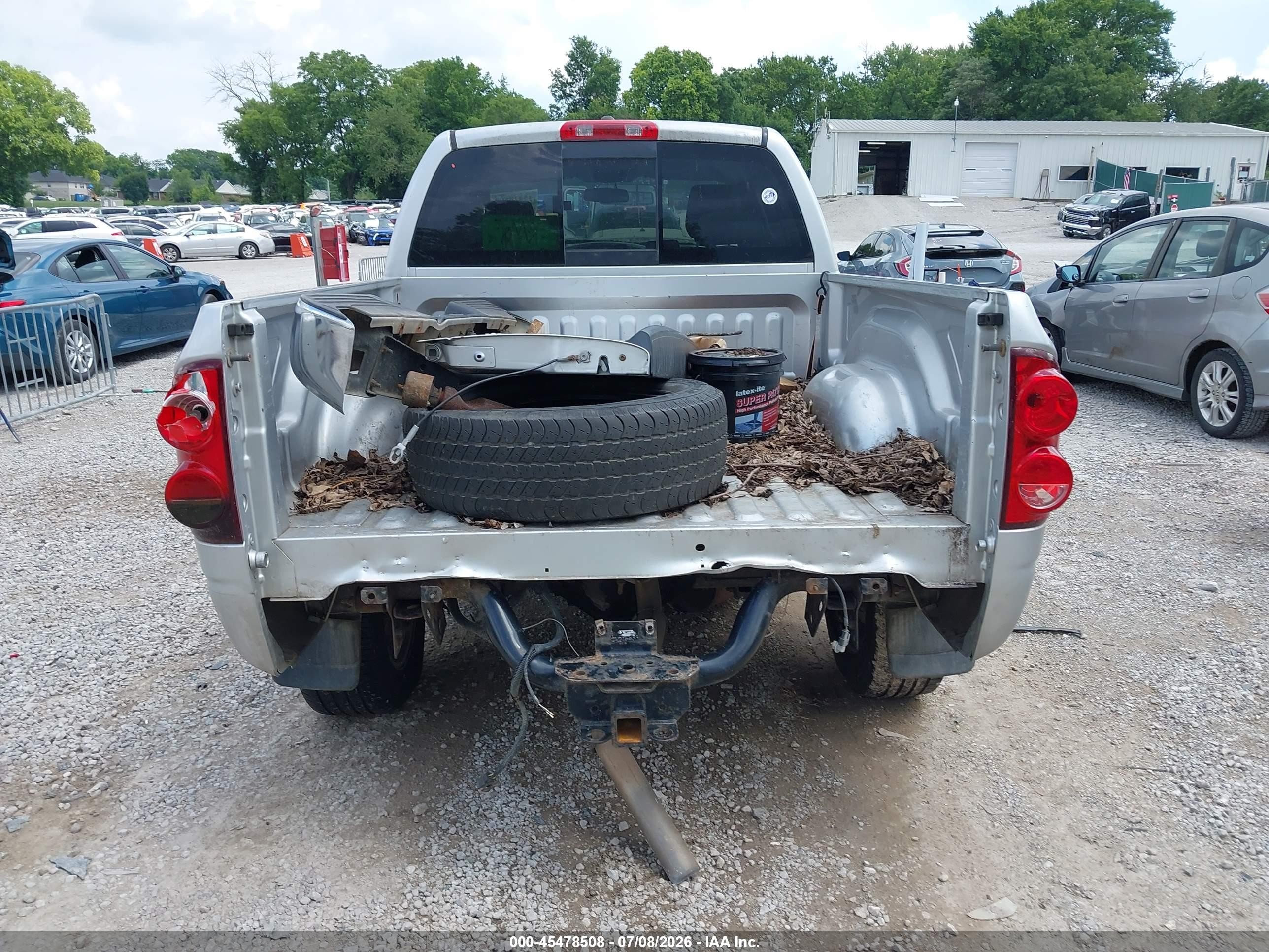2007 Dodge Ram 1500 Slt Silver vin: 1D7HA18227J519427