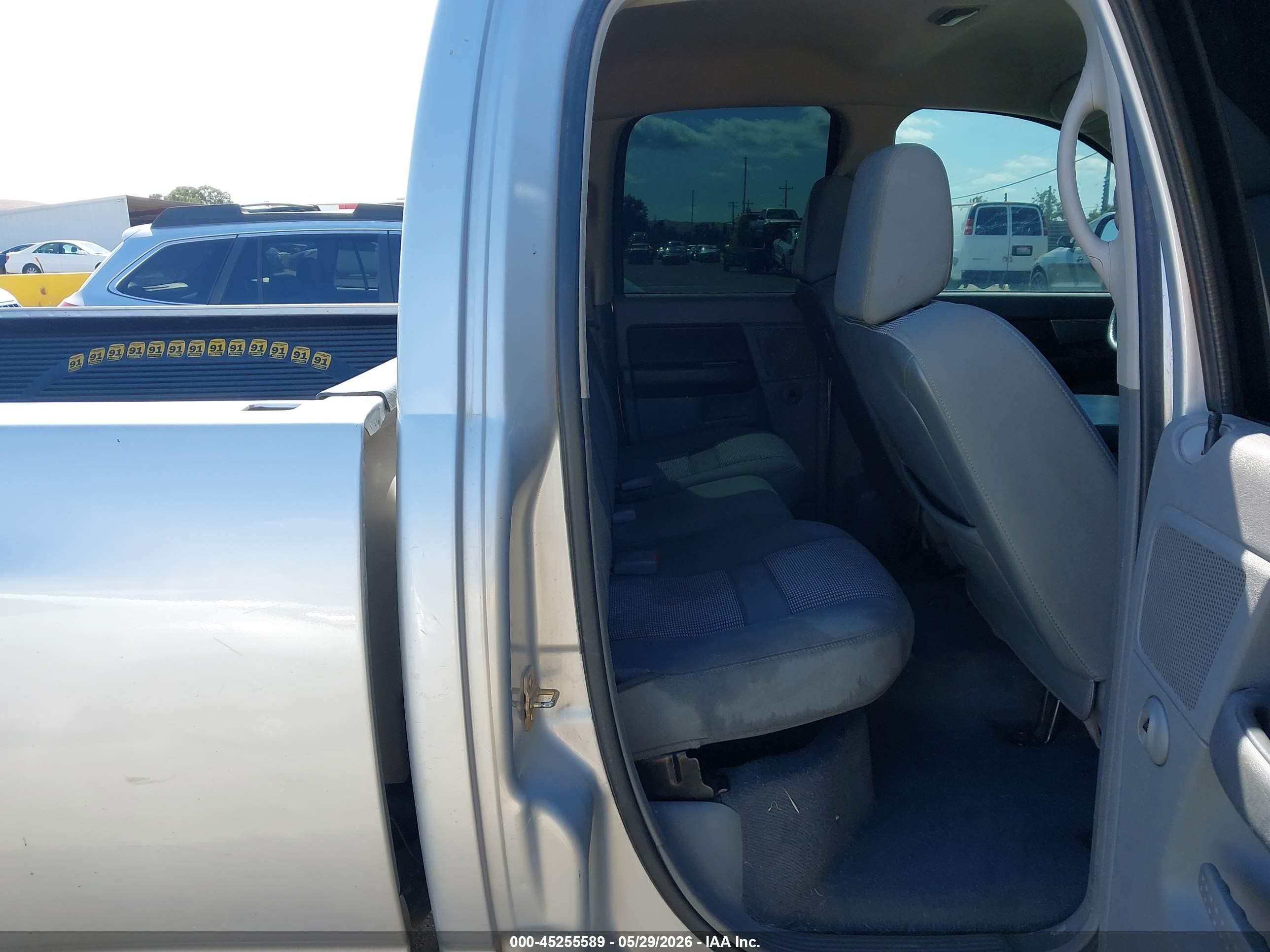 2007 Dodge Ram 1500 Slt Gray vin: 1D7HA18227S132757