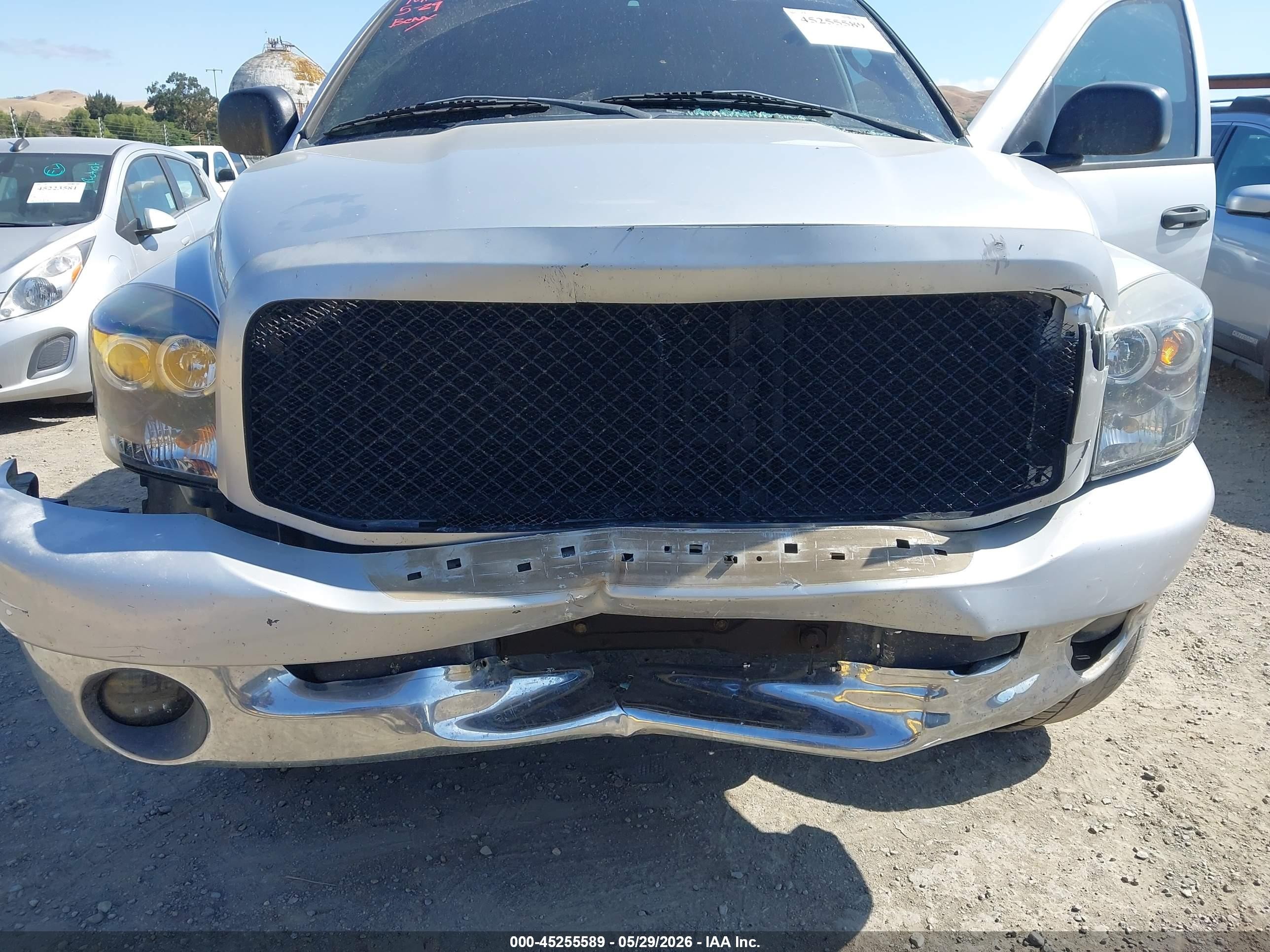 2007 Dodge Ram 1500 Slt Gray vin: 1D7HA18227S132757