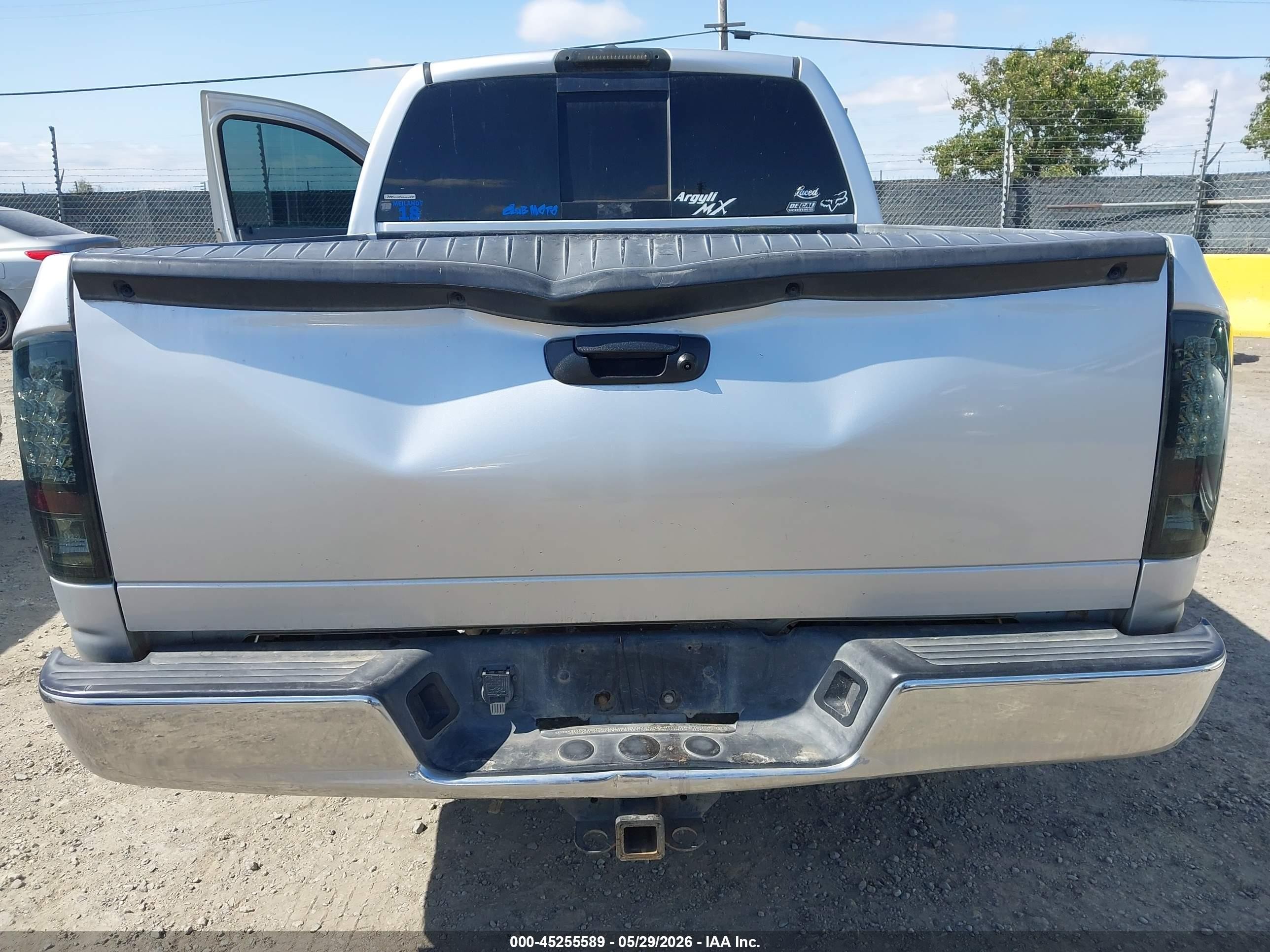 2007 Dodge Ram 1500 Slt Gray vin: 1D7HA18227S132757