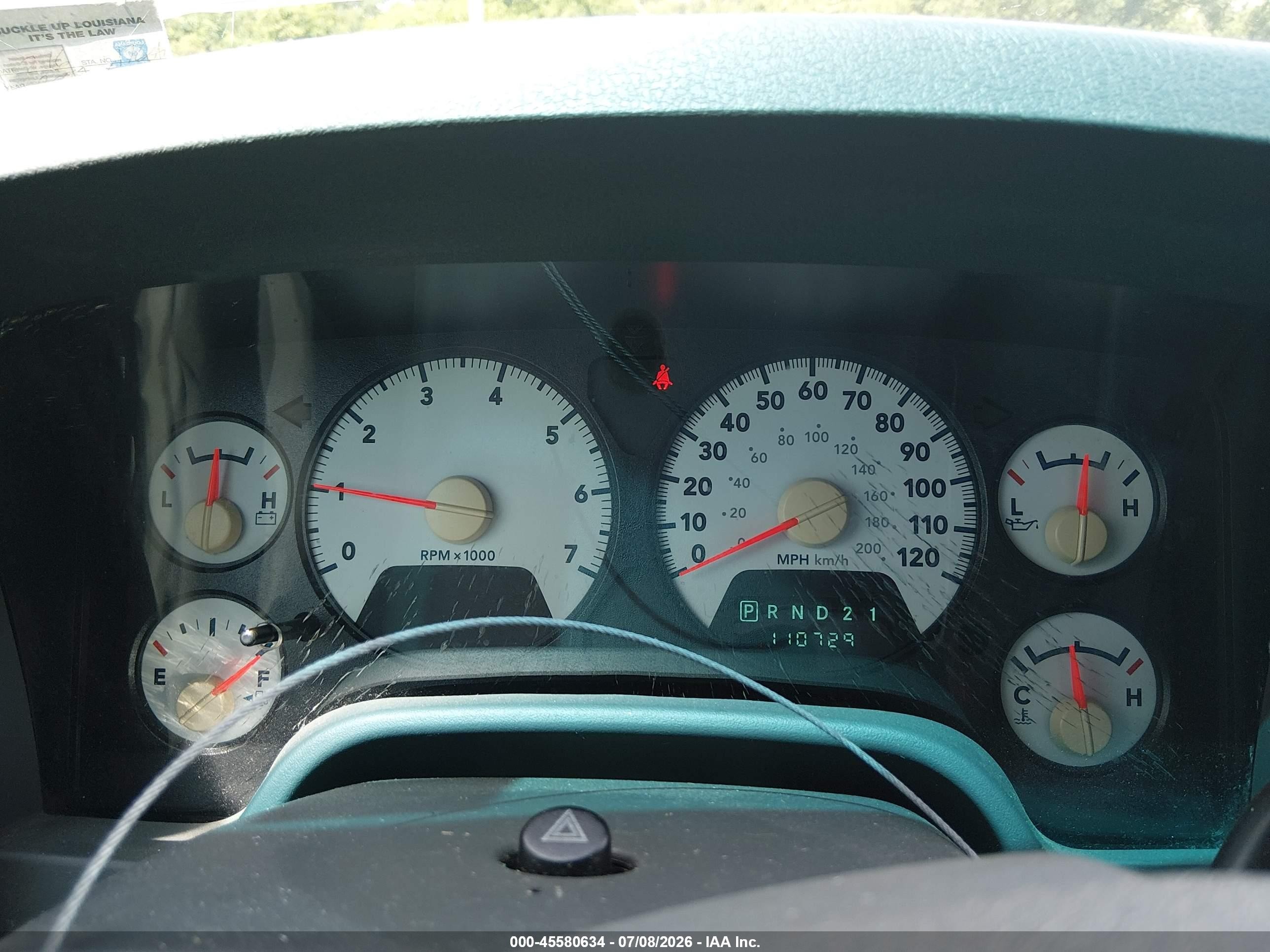 2007 Dodge Ram 1500 Slt Gray vin: 1D7HA18227S209935