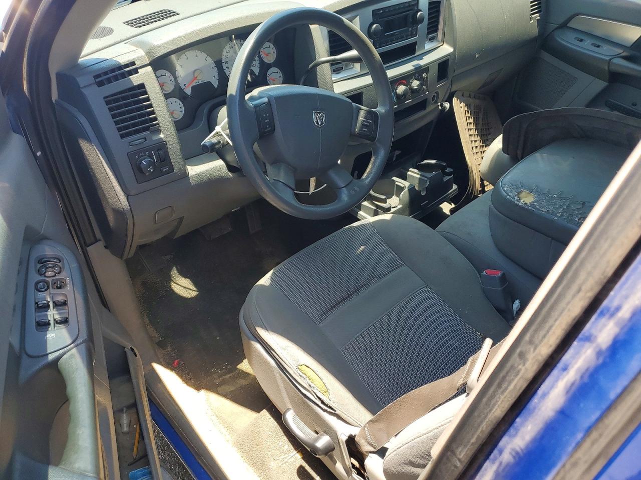 2007 Dodge Ram 1500 St Blue vin: 1D7HA18227S251778