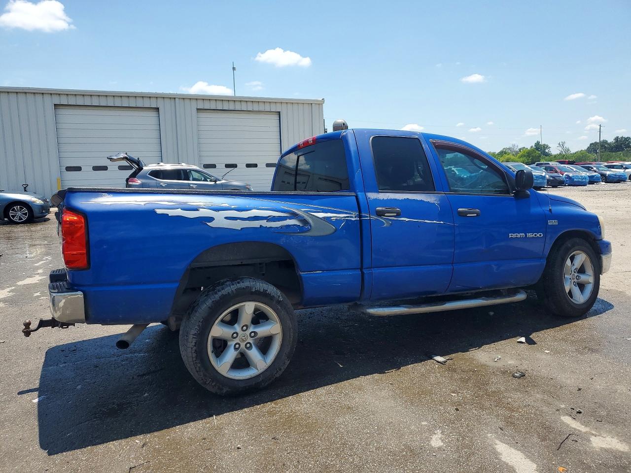 2007 Dodge Ram 1500 St Blue vin: 1D7HA18227S251778