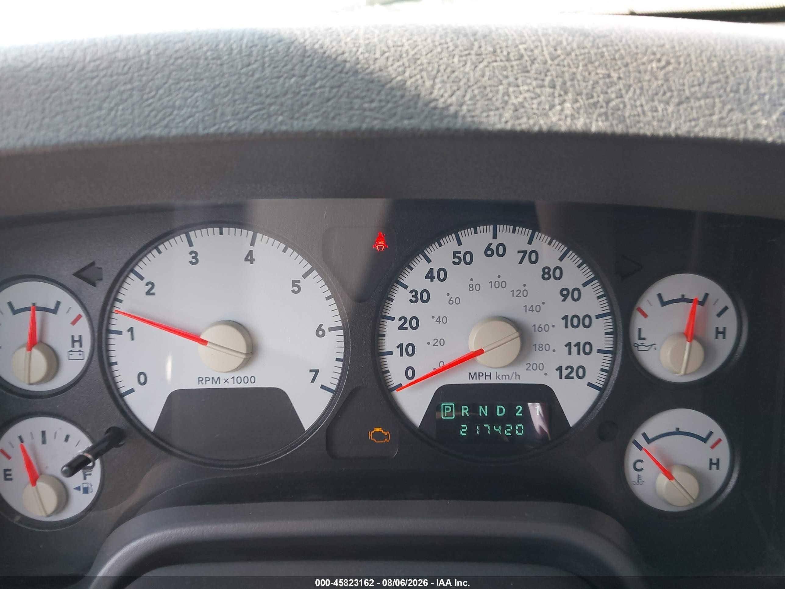 2007 Dodge Ram 1500 Slt Белый vin: 1D7HA18227S262005