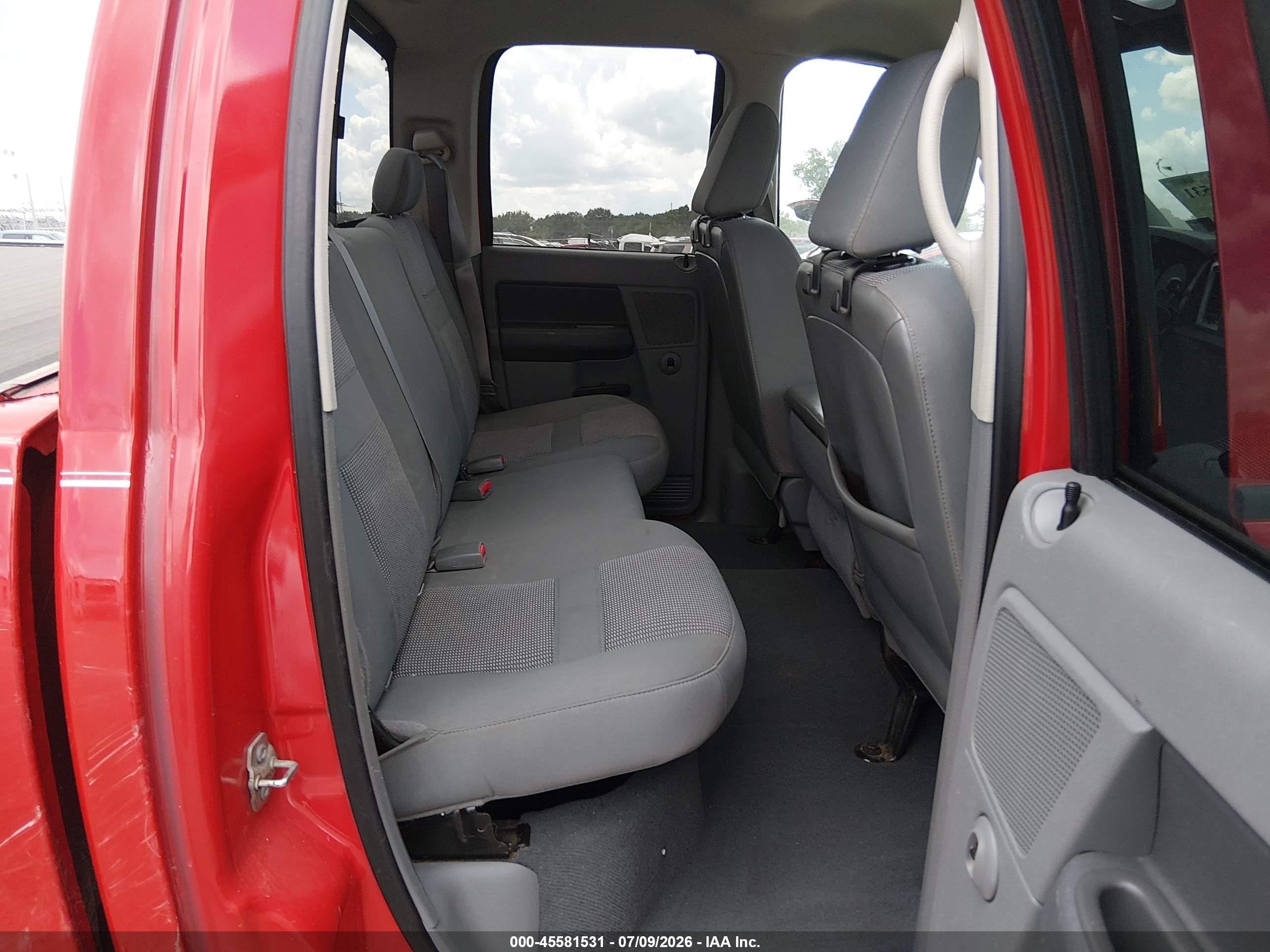 2008 Dodge Ram 1500 Slt Red vin: 1D7HA18228S517740