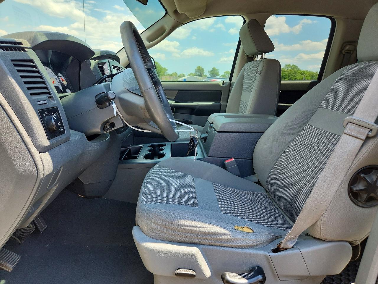 2008 Dodge Ram 1500 St White vin: 1D7HA18228S539897