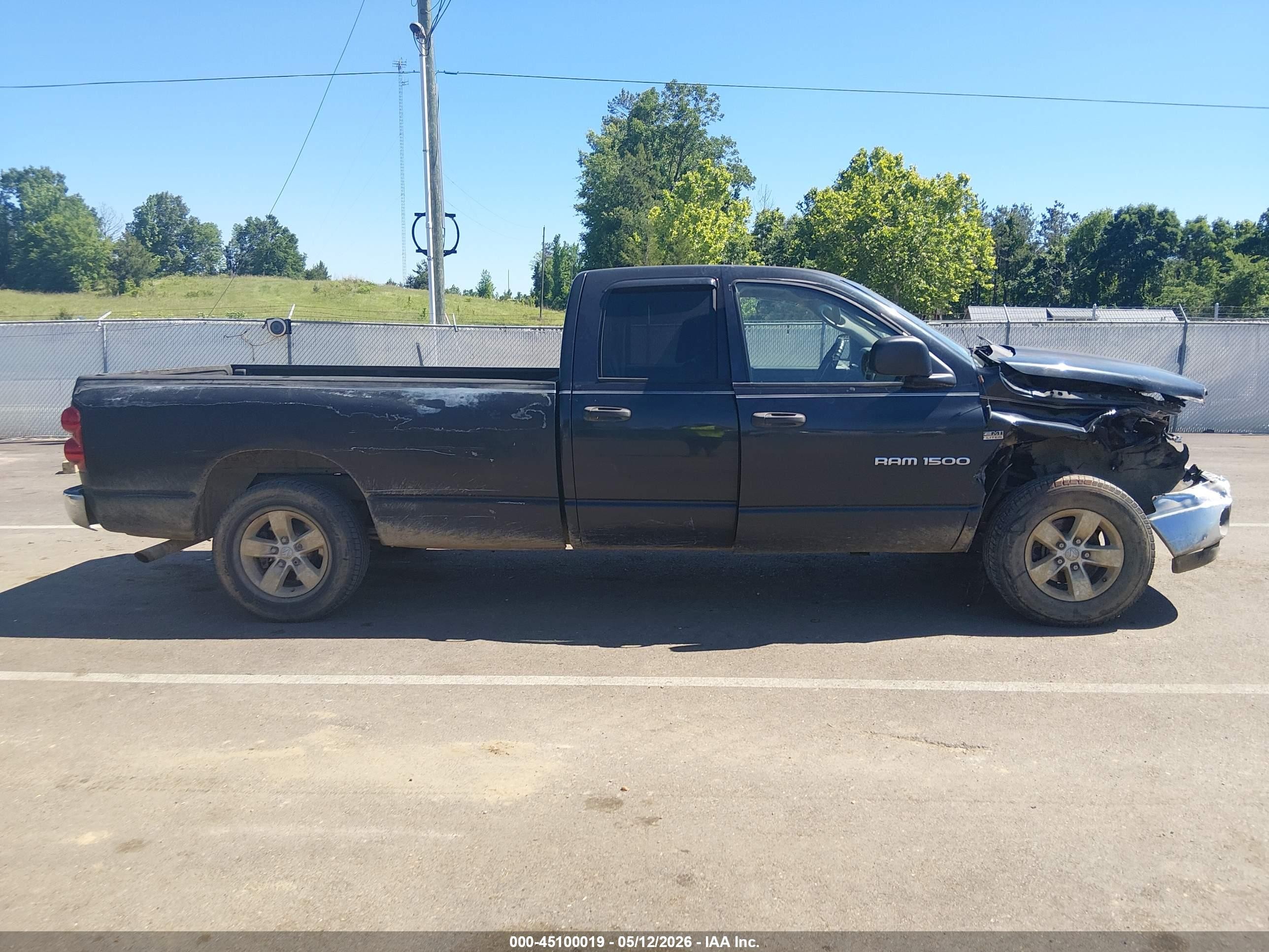 2007 Dodge Ram 1500 Slt Черный vin: 1D7HA18237J529092