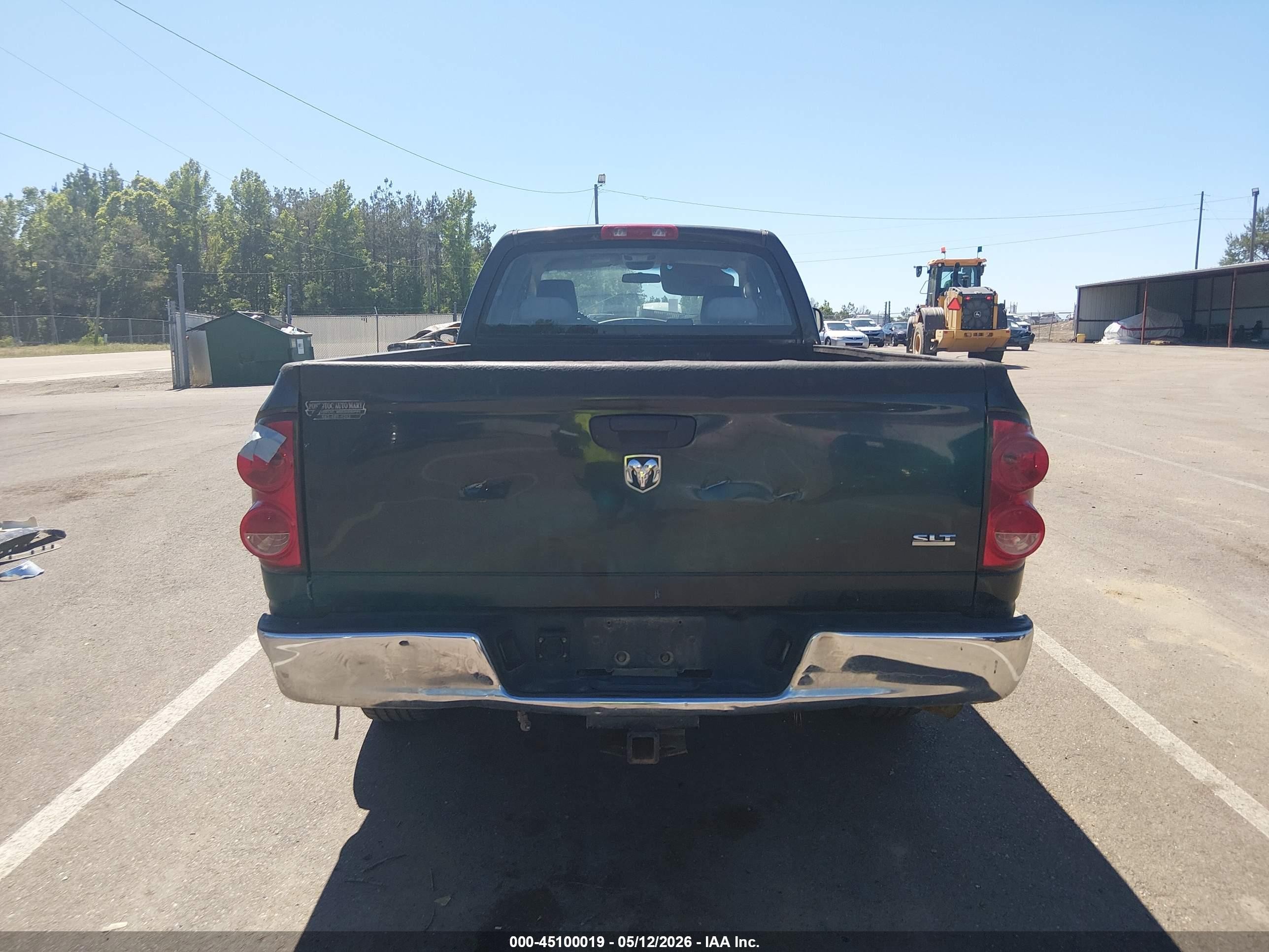 2007 Dodge Ram 1500 Slt Черный vin: 1D7HA18237J529092