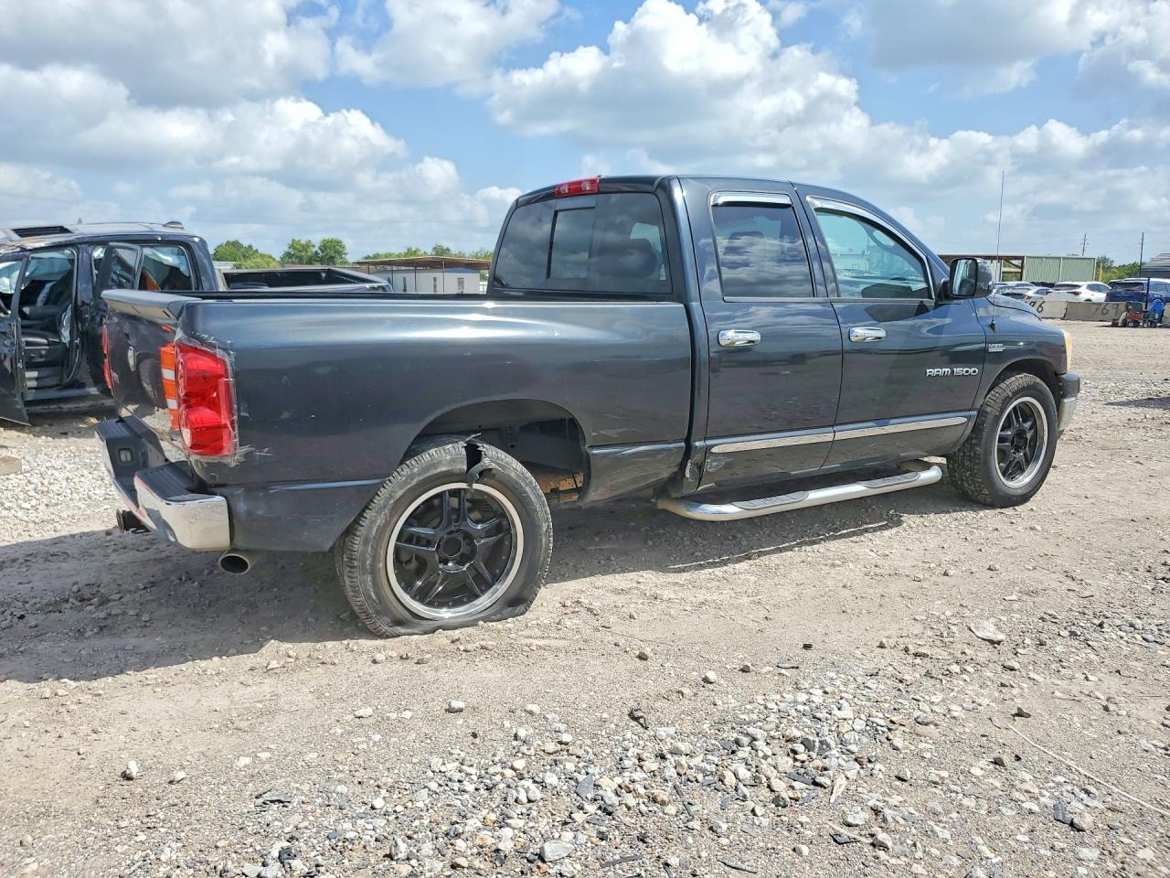 2007 Dodge Ram 1500 St Black vin: 1D7HA18237J570581