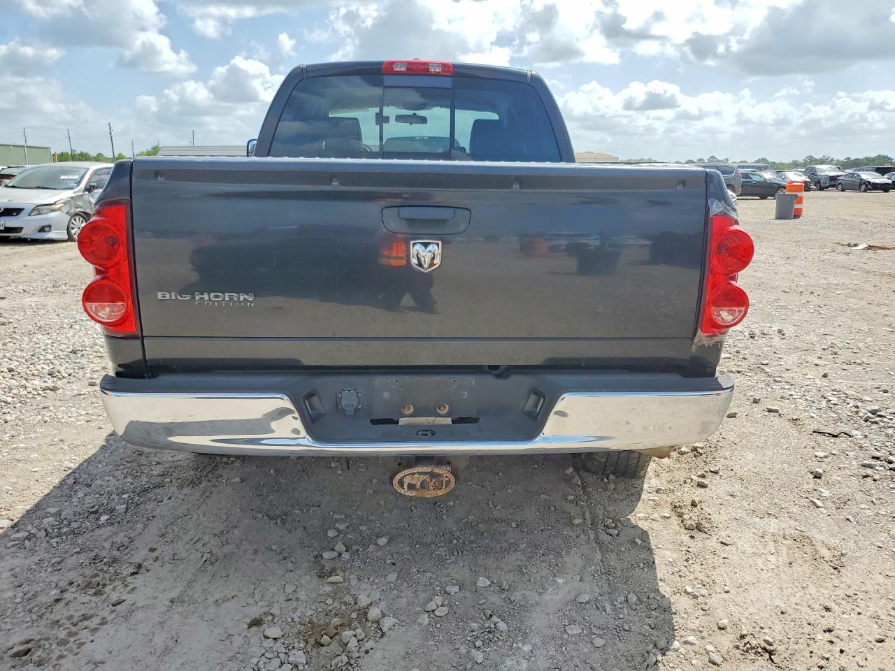 2007 Dodge Ram 1500 St Black vin: 1D7HA18237J570581