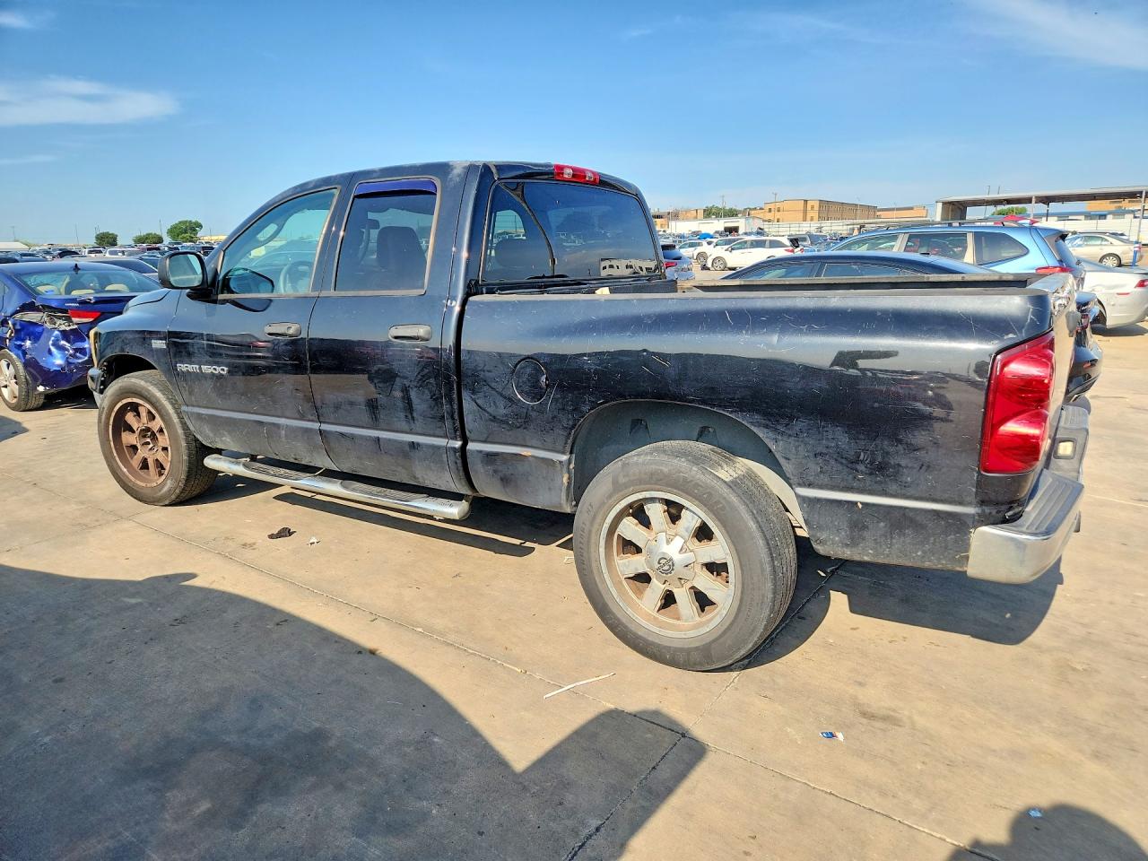 2007 Dodge Ram 1500 St Black vin: 1D7HA18237S249022